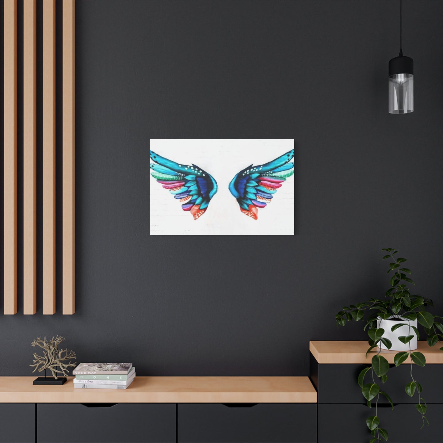 Colourful wings Wall Art & Canvas Prints