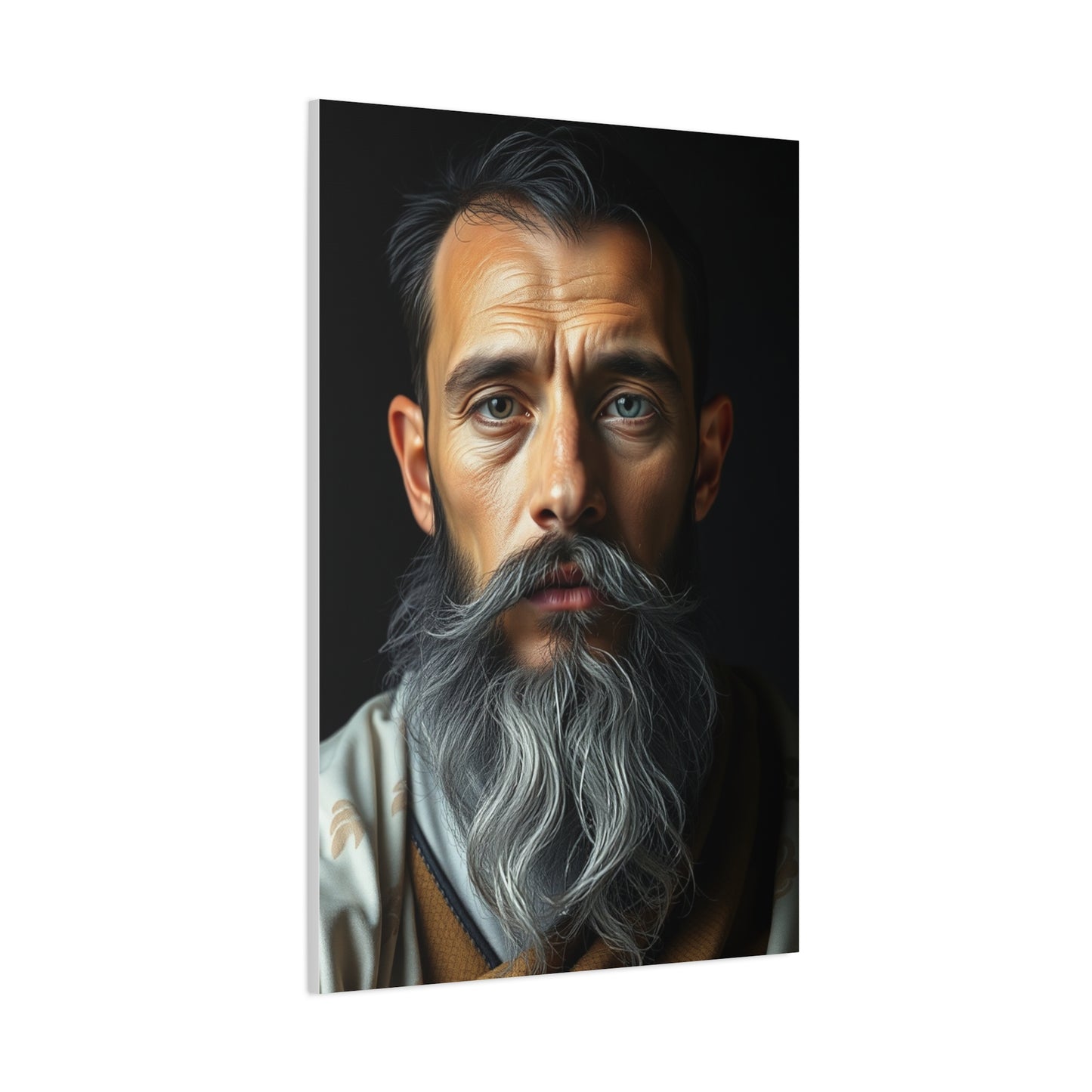 Elite Charcoal, Onyx, and Ivory Art Vision Wall Art & Canvas Print