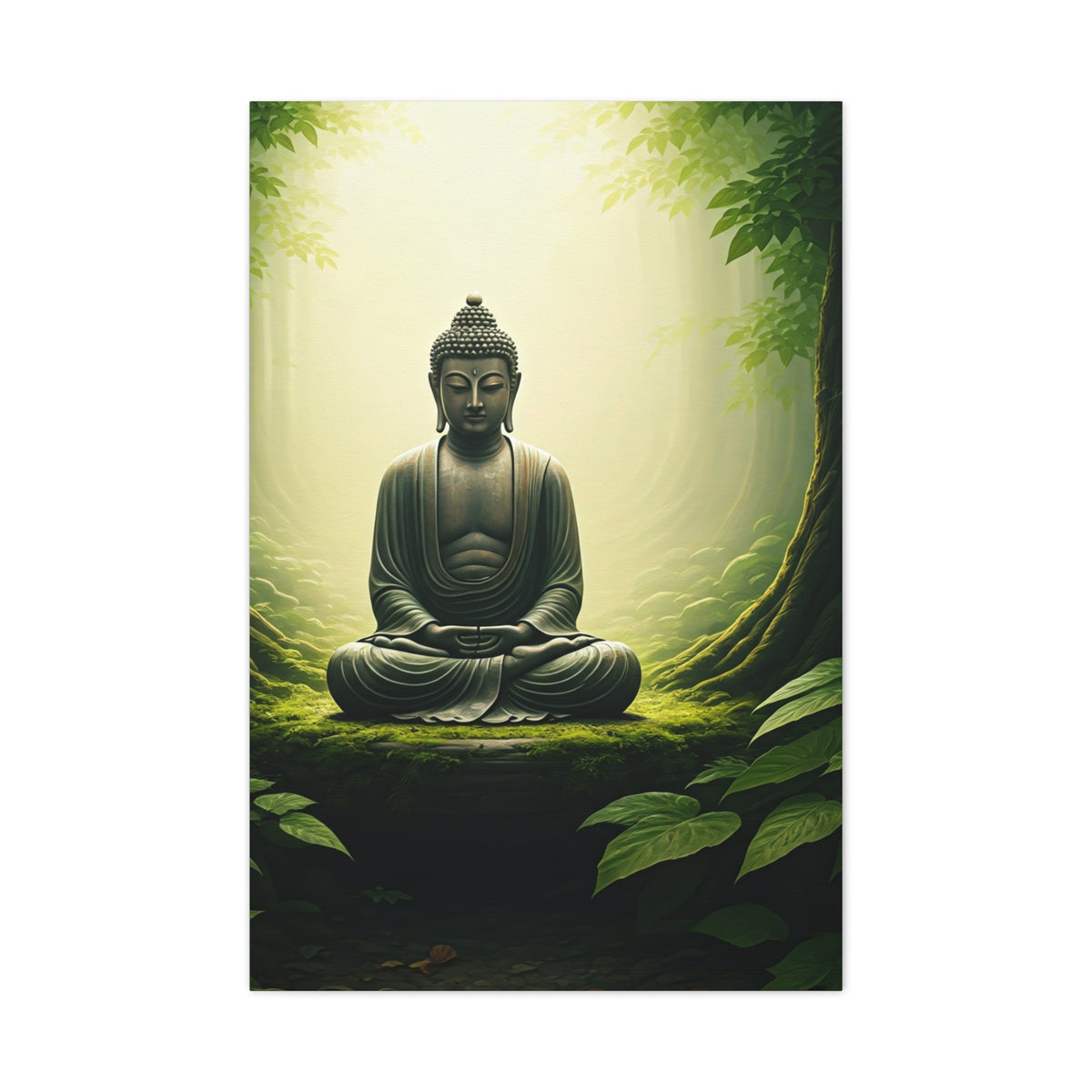 Forest Sanctuary Buddha Wall Art & Canvas Prints