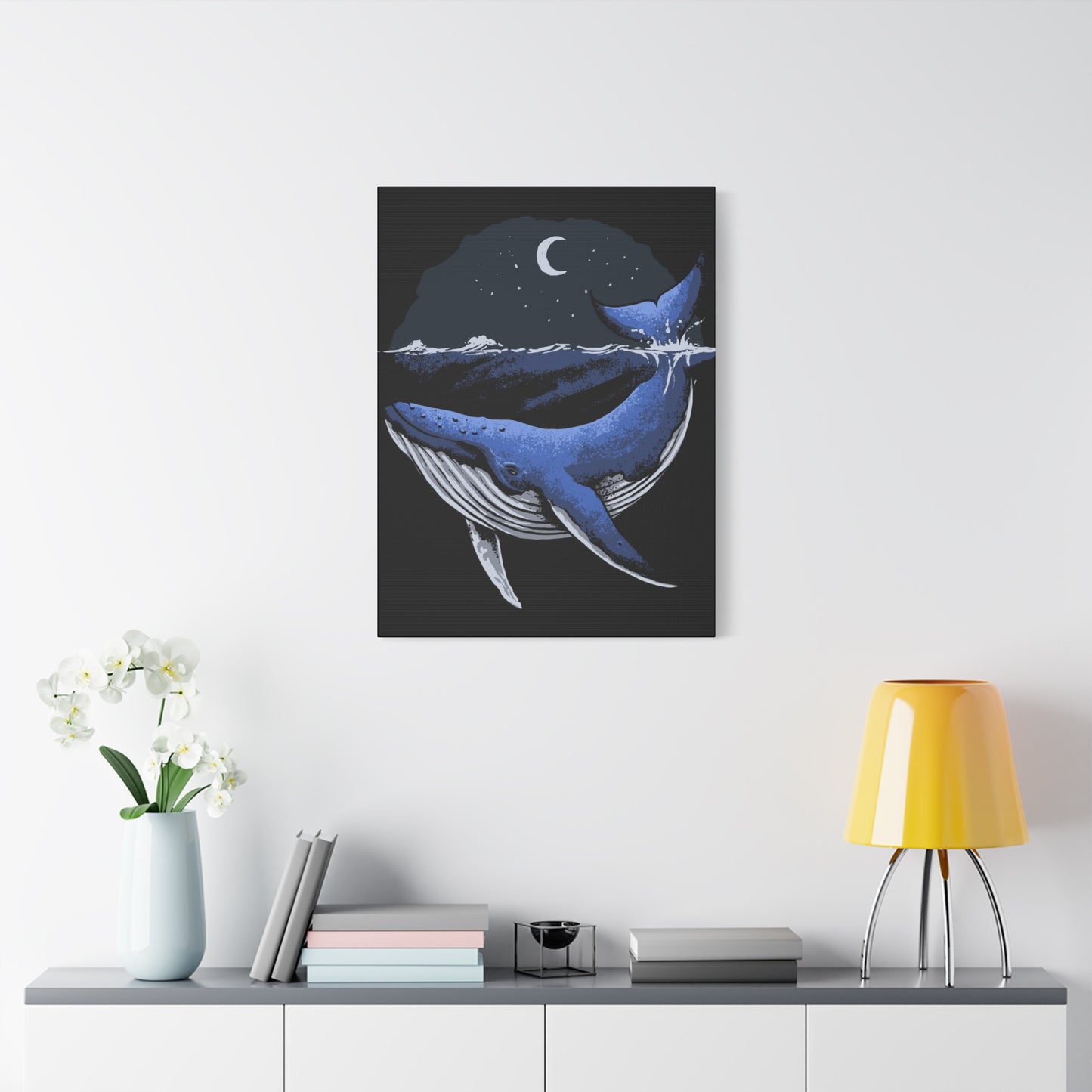 Blue Whale Wall Art & Canvas Prints
