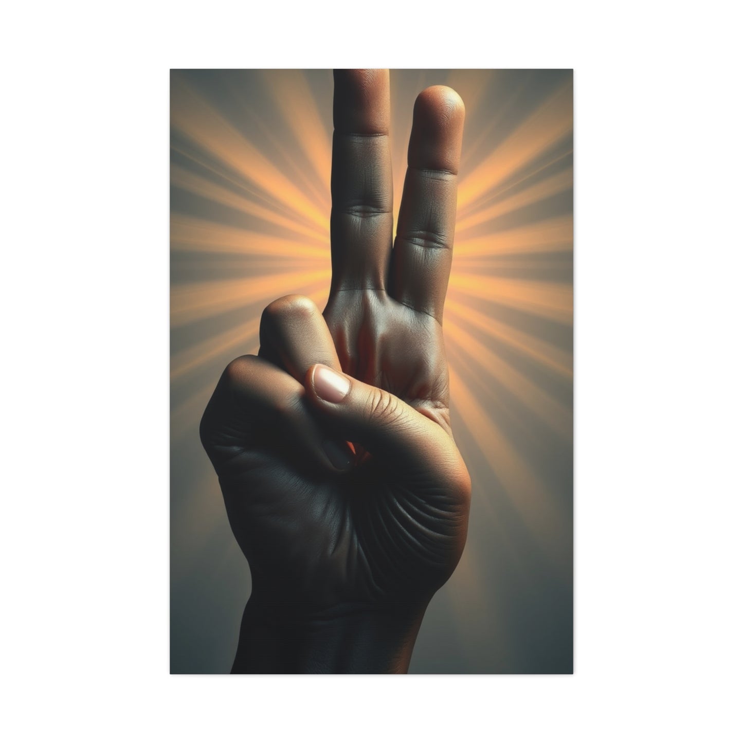 Supreme Peace Sign Art Wall Art & Canvas Print