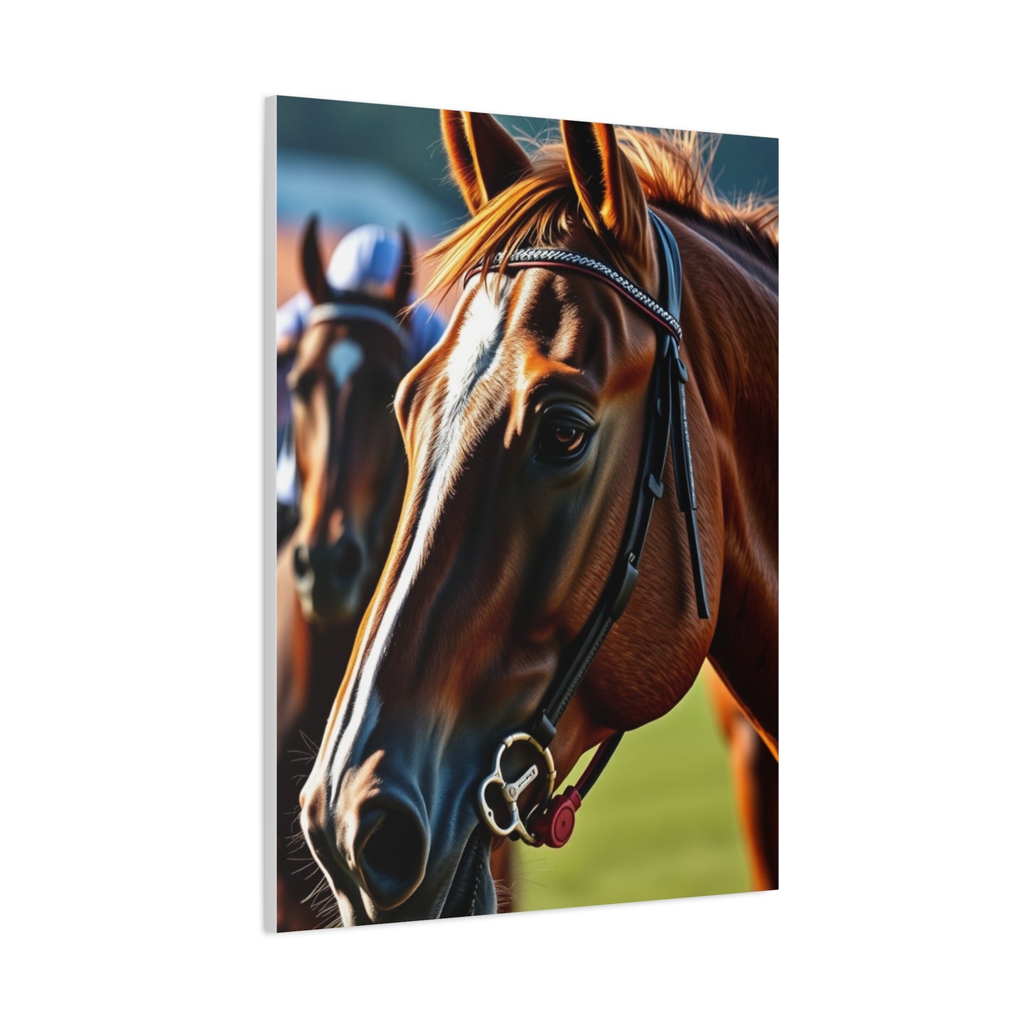 Supreme Horse Racing Art Wall Art & Canvas Print