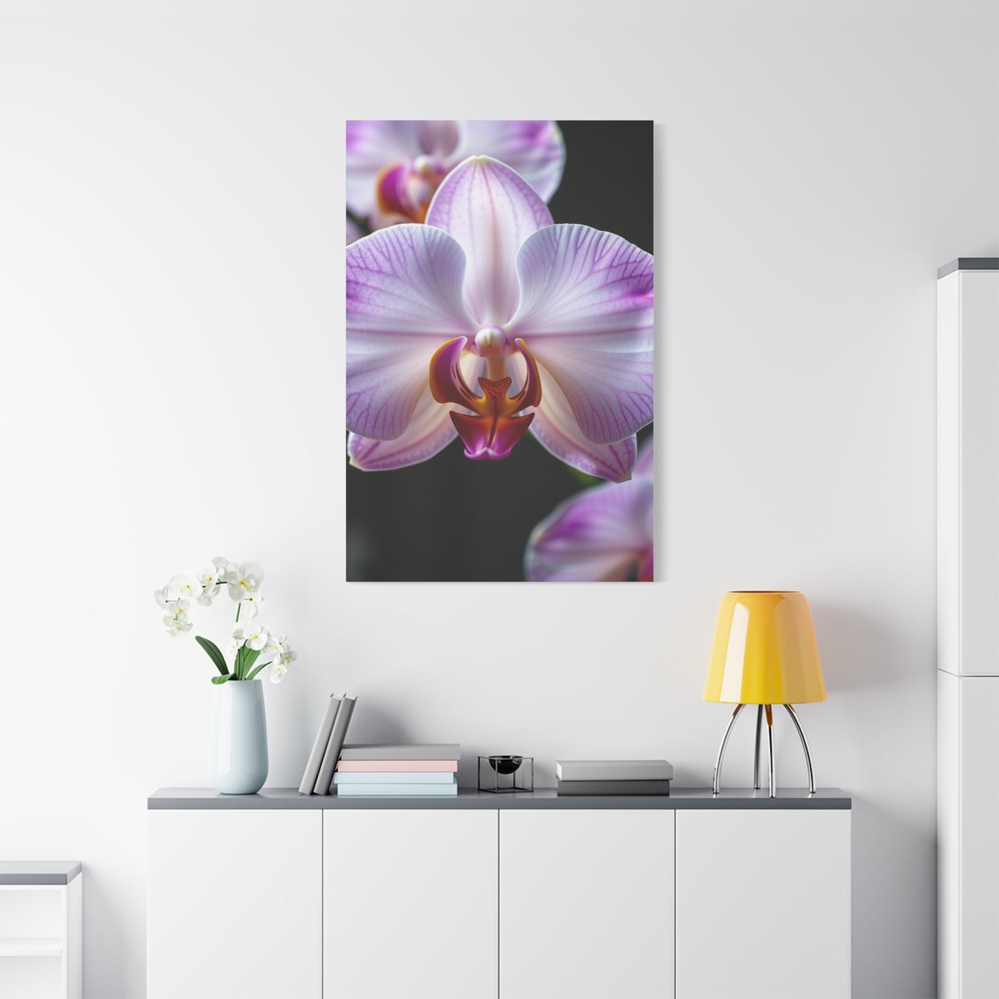 Orchid Flower Art Refined Canvas Wall Art & Canvas Print