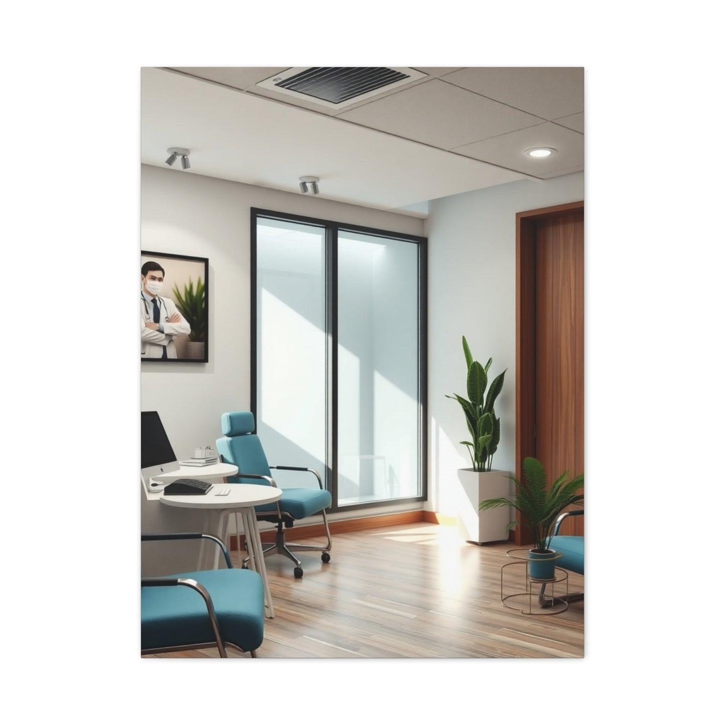 Clinic Office Decor Art Supreme Canvas Wall Art & Canvas Print