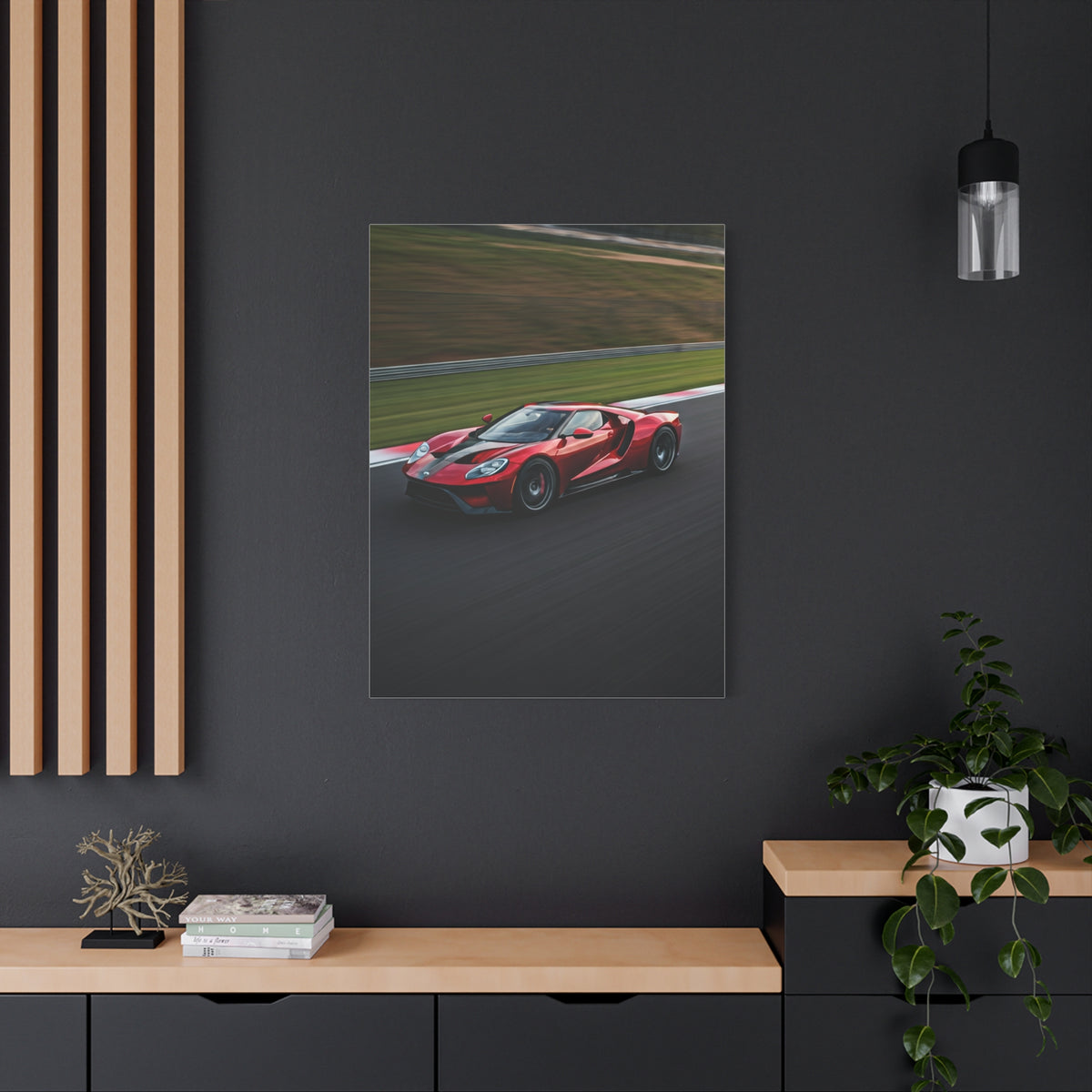 2017 Ford GT High Speed Circuit Wall Art & Canvas Prints