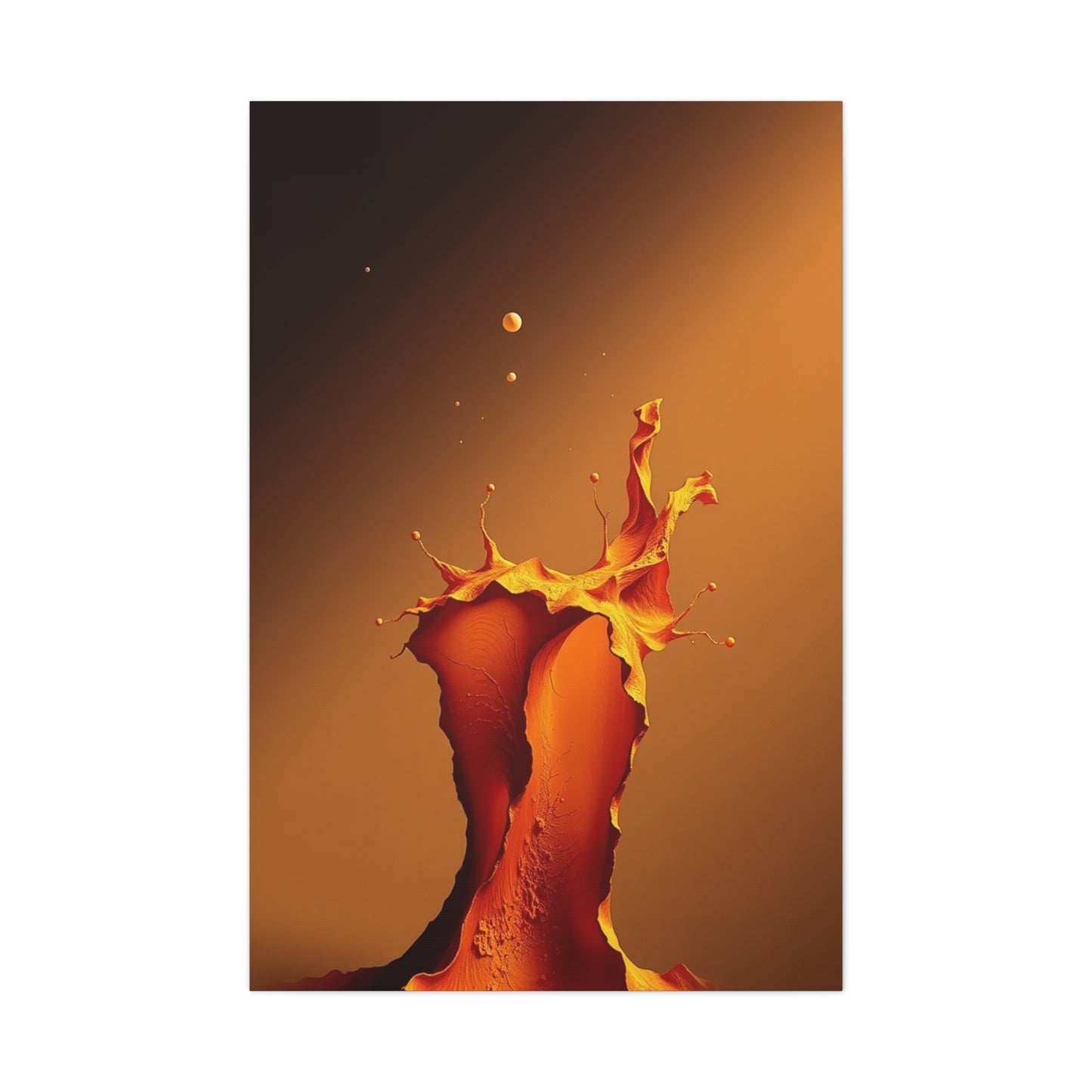 Shades of Brown Art Supreme Canvas Wall Art & Canvas Print