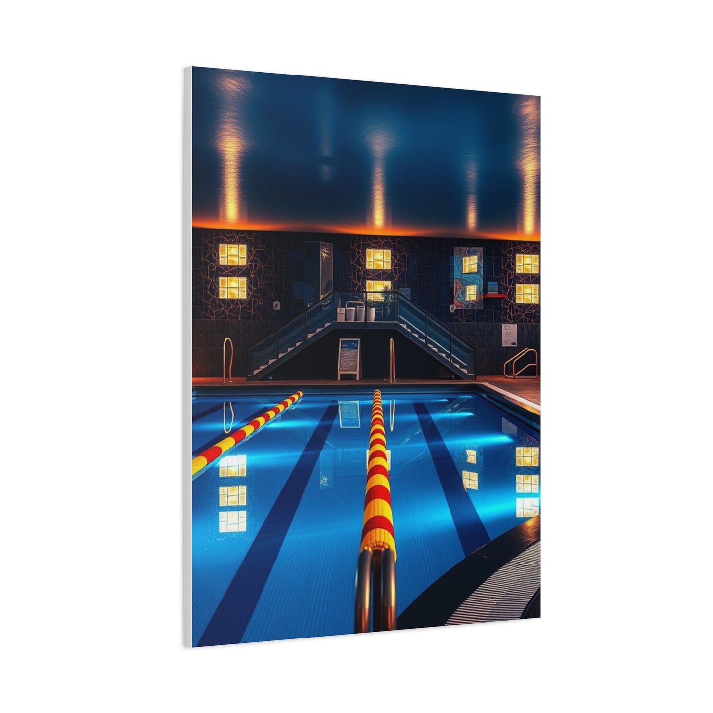 Supreme Swimming Pool Art Collection Wall Art & Canvas Print