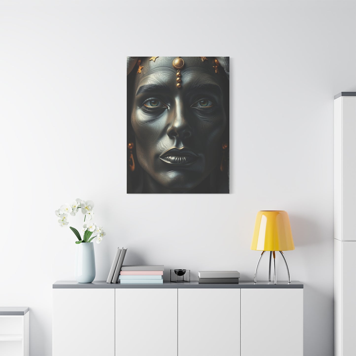 Elite Black White and Gold Art Vision Wall Art & Canvas Print