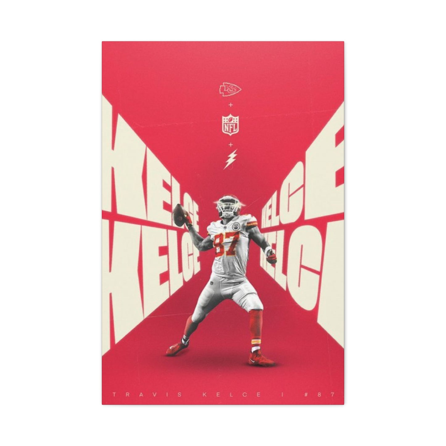 Kelce Rugby Poster Wall Art & Canvas Prints