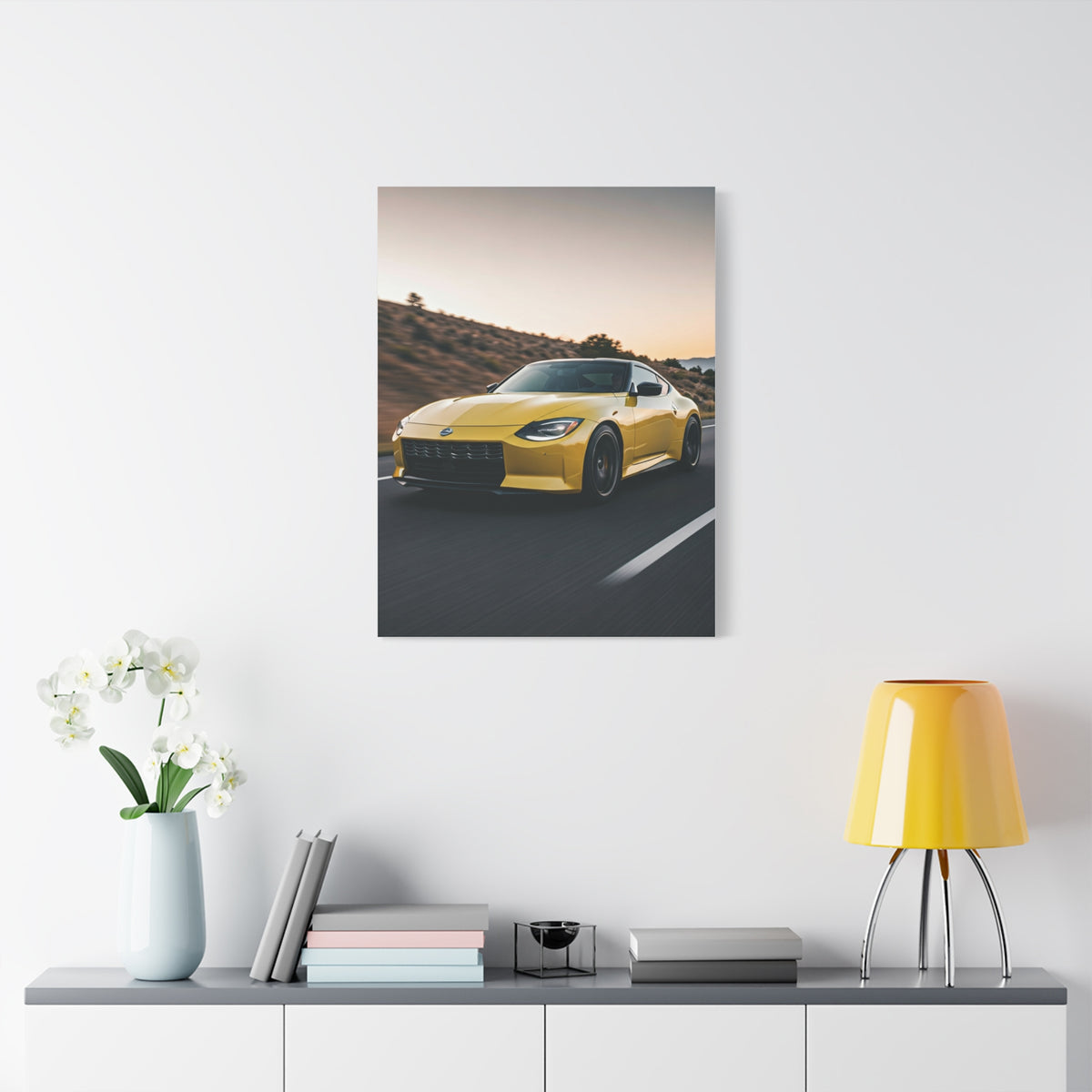 Nissan Z Scenic Countryside Drive Wall Art & Canvas Prints