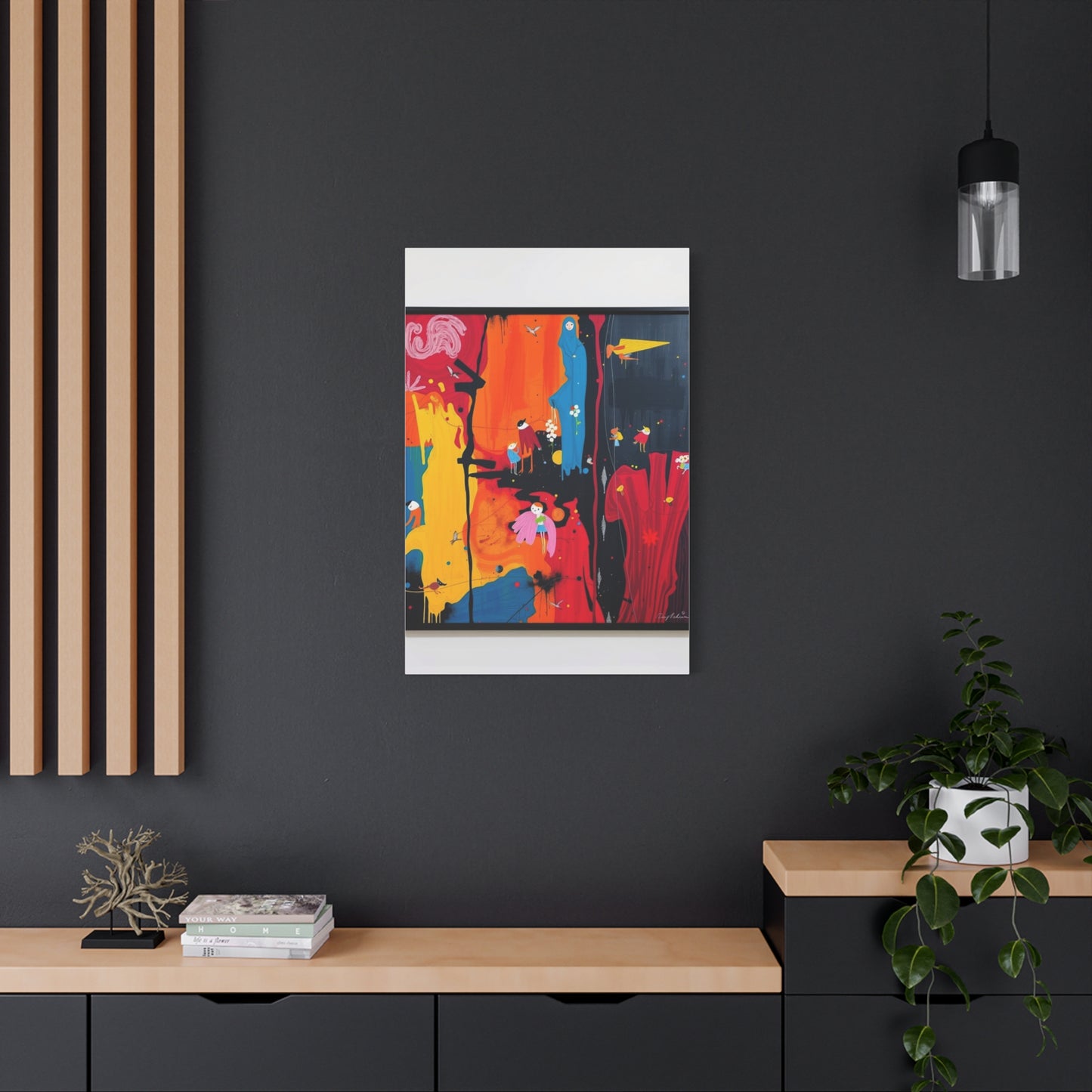 Jared Hankins Abstract Art Supreme Canvas Wall Art & Canvas Print