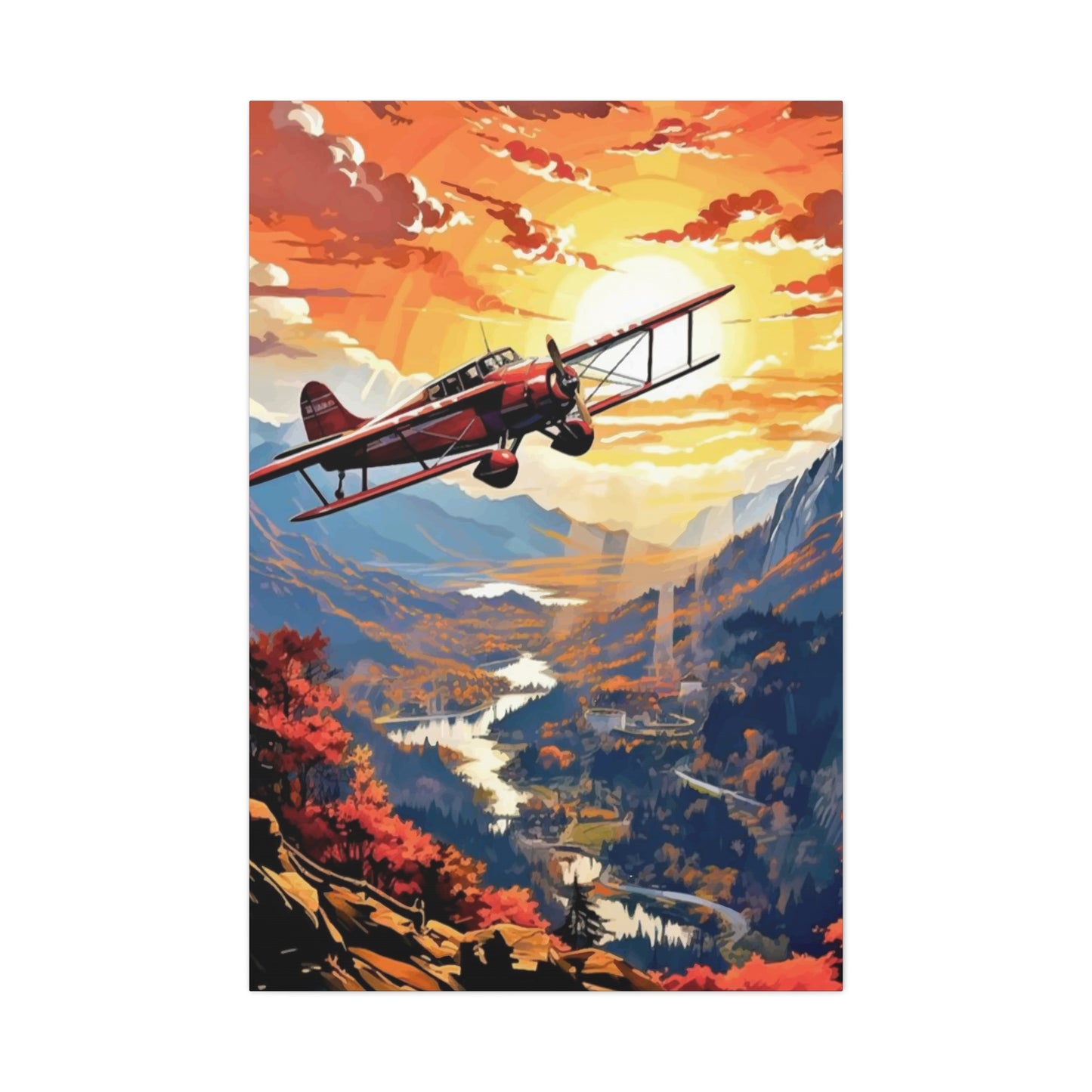 Plane Wall Art & Canvas Prints