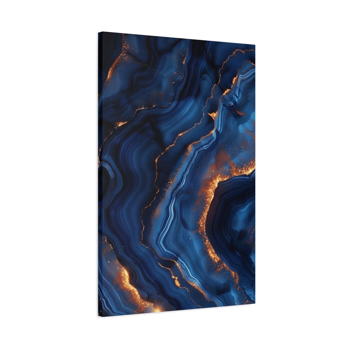 Navy Blue Abstract Wall Art & Canvas Prints