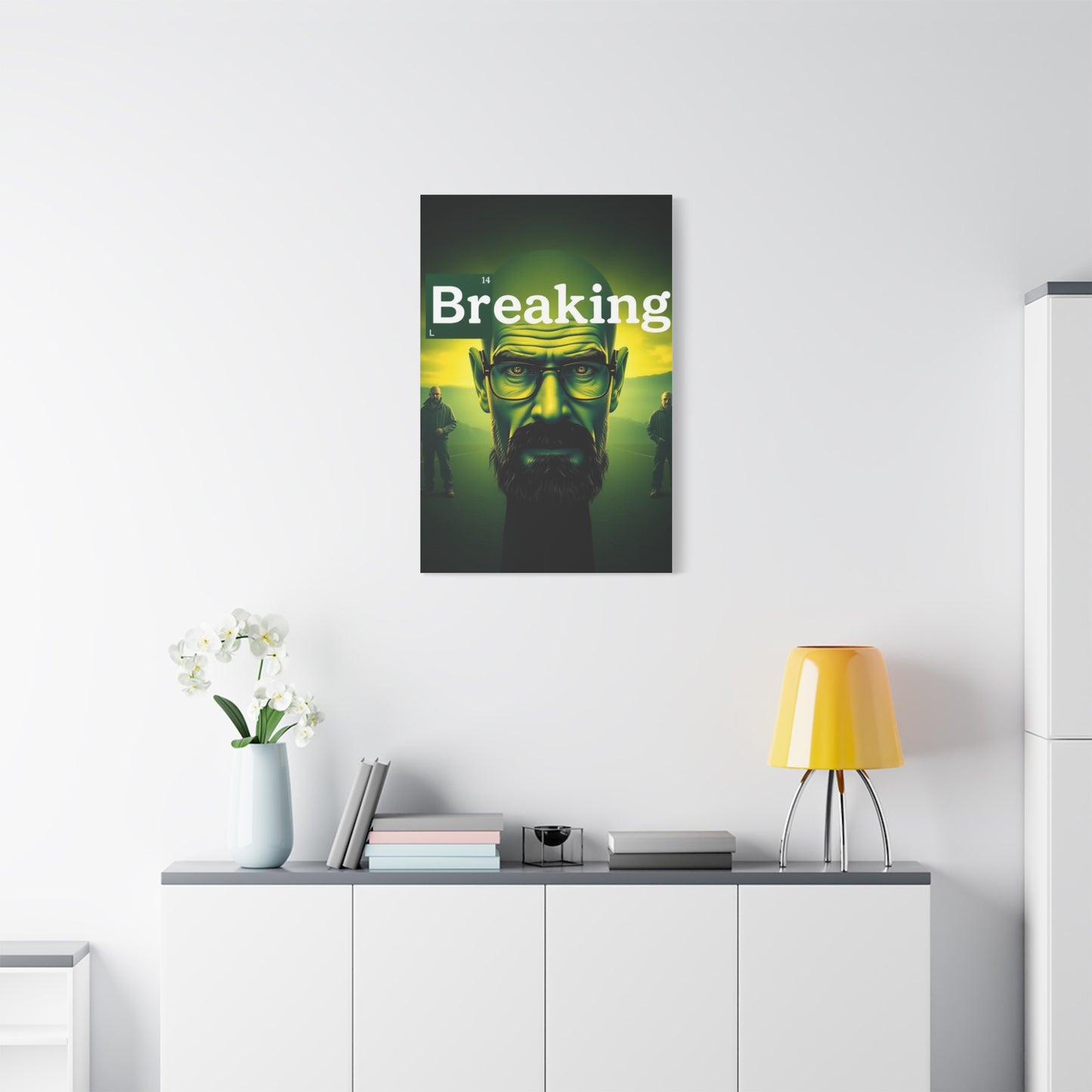 Supreme Breaking Bad Art Wall Art & Canvas Print