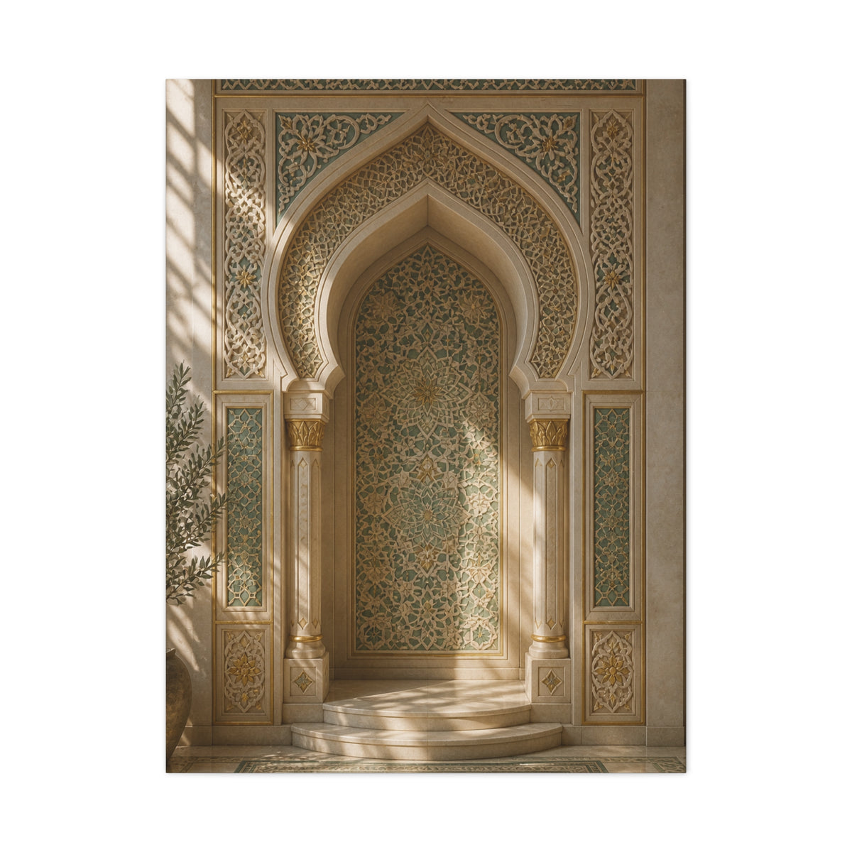 Mihrab Sacred Architectural Niche Wall Art & Canvas Print
