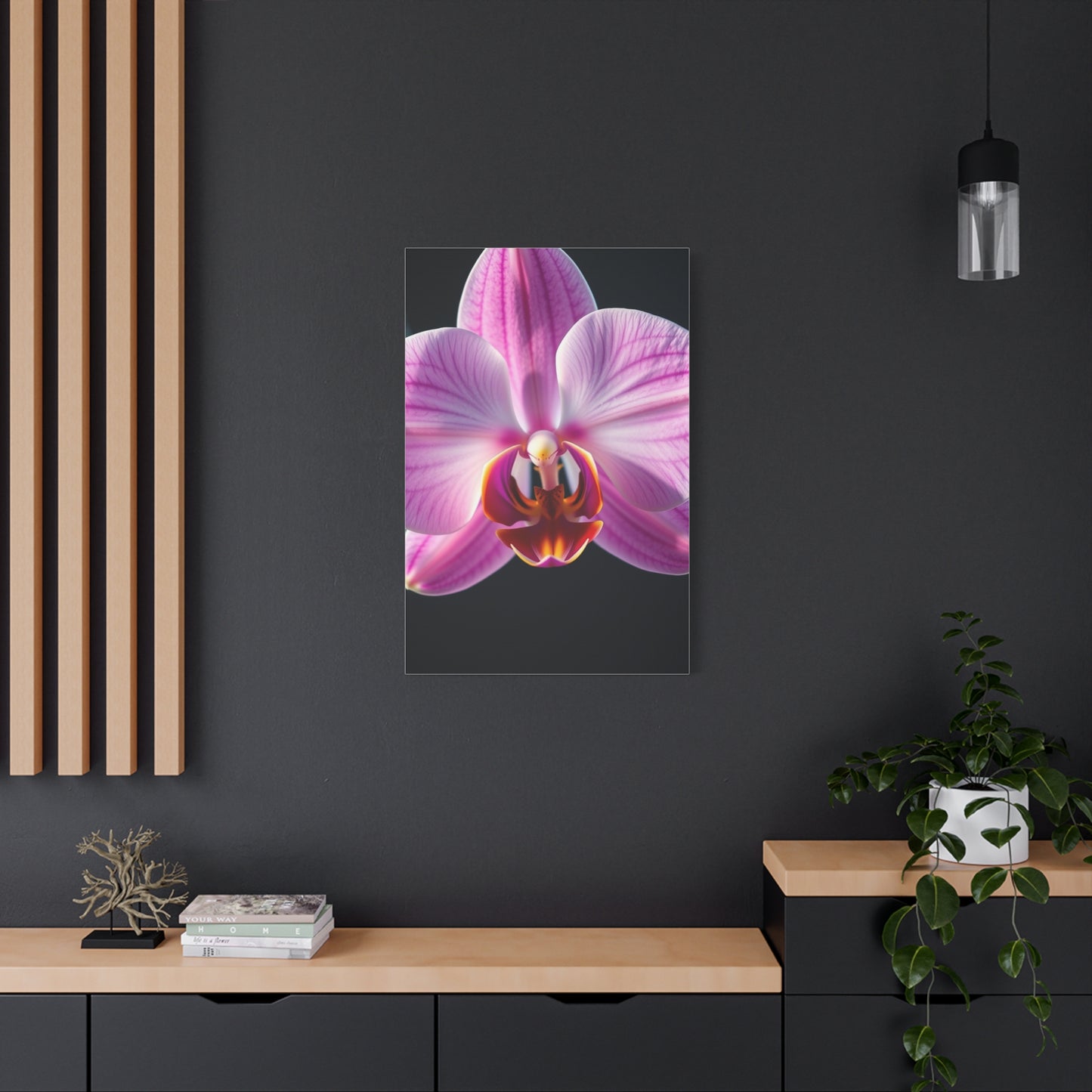 Supreme Orchid Flower Art Wall Art & Canvas Print