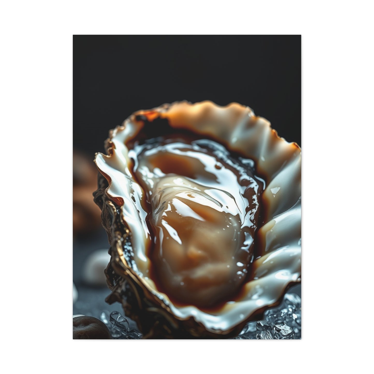 Oyster Art Supreme Canvas Wall Art & Canvas Print