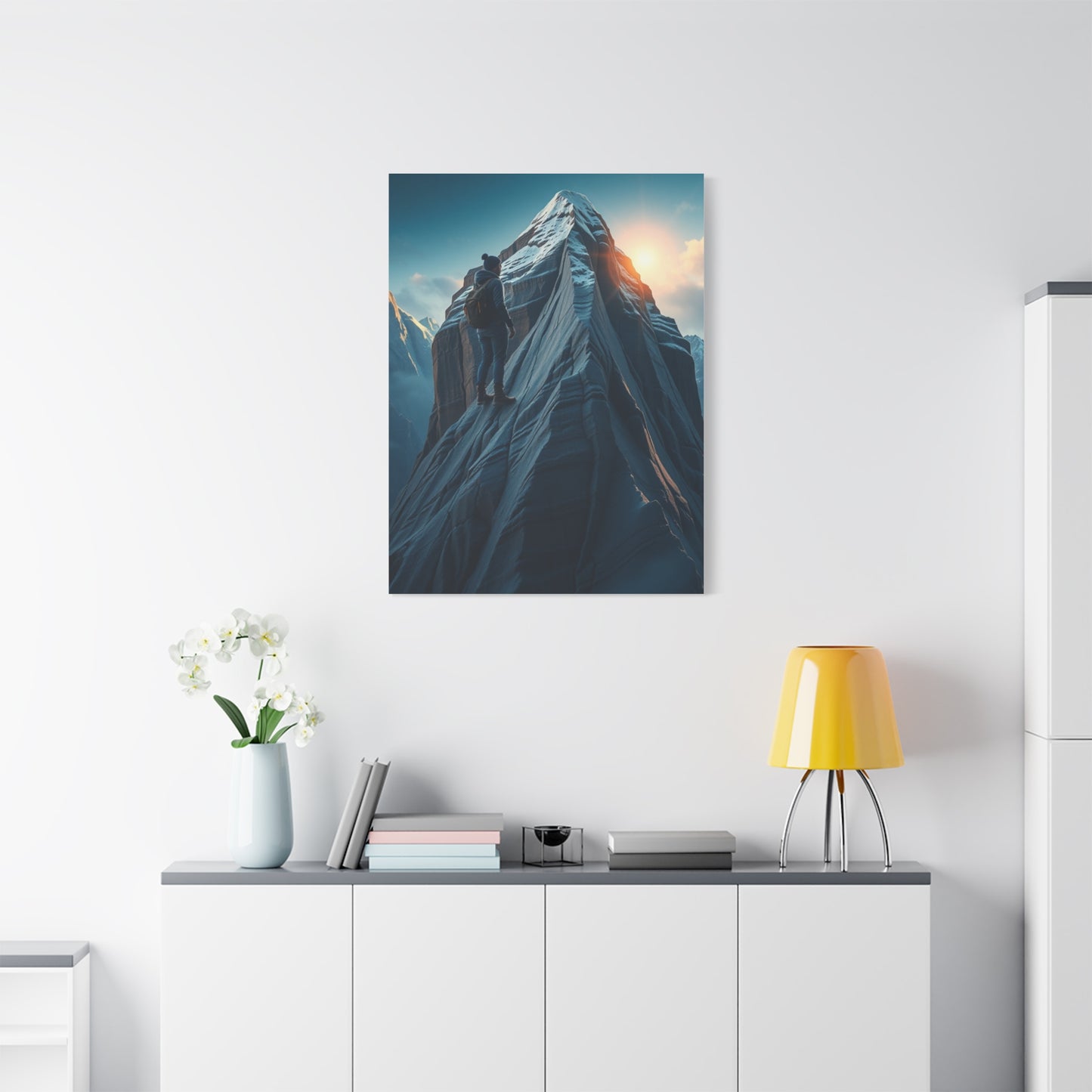 Majestic Peak Panorama Wall Art & Canvas Print