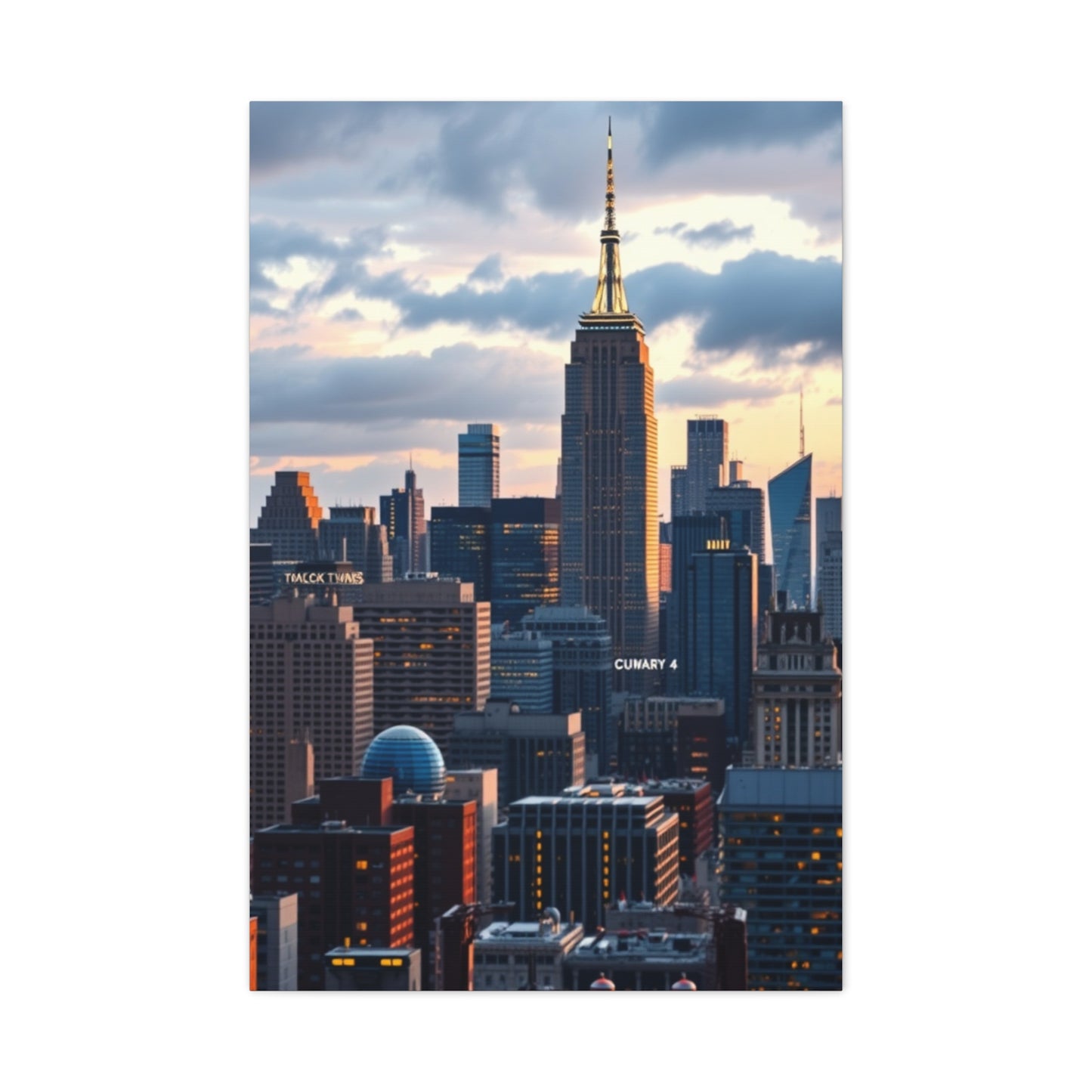 NYC Skyline Art Supreme Canvas Wall Art & Canvas Print