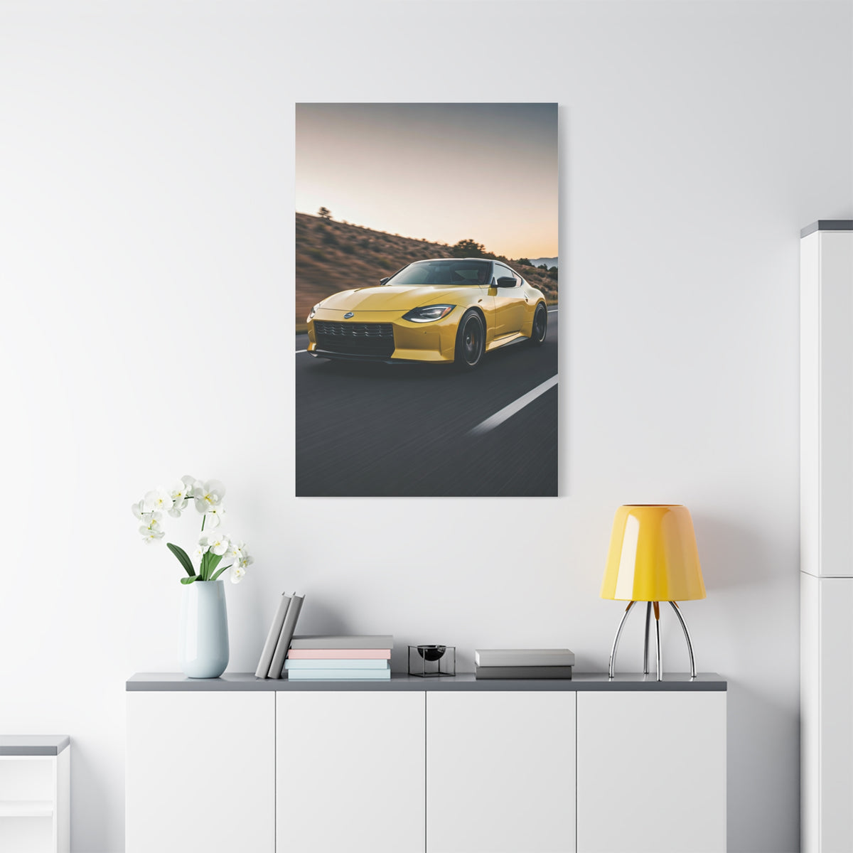 Nissan Z Scenic Countryside Drive Wall Art & Canvas Prints