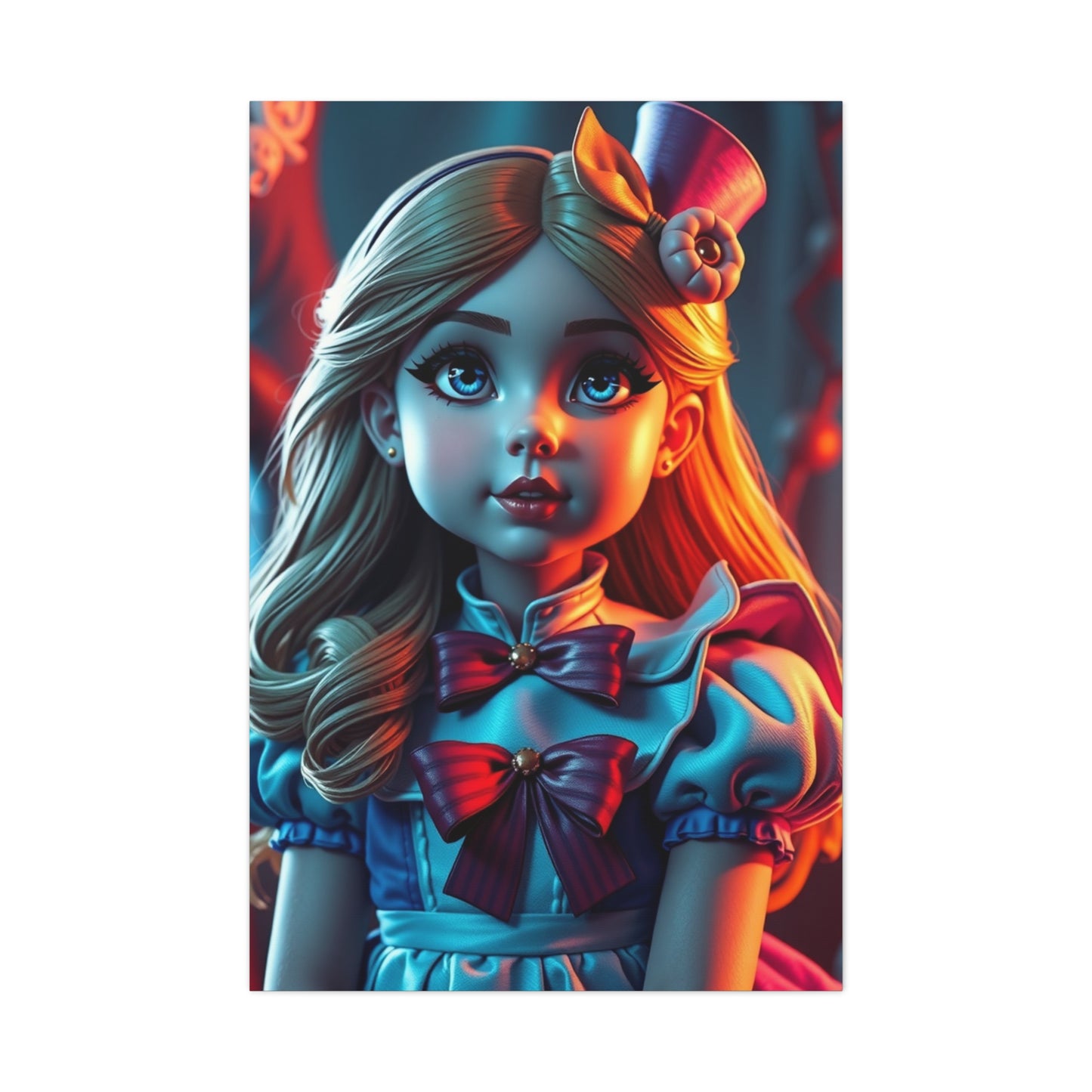Collection Alice In Wonderland Characters Art Wall Art & Canvas Print