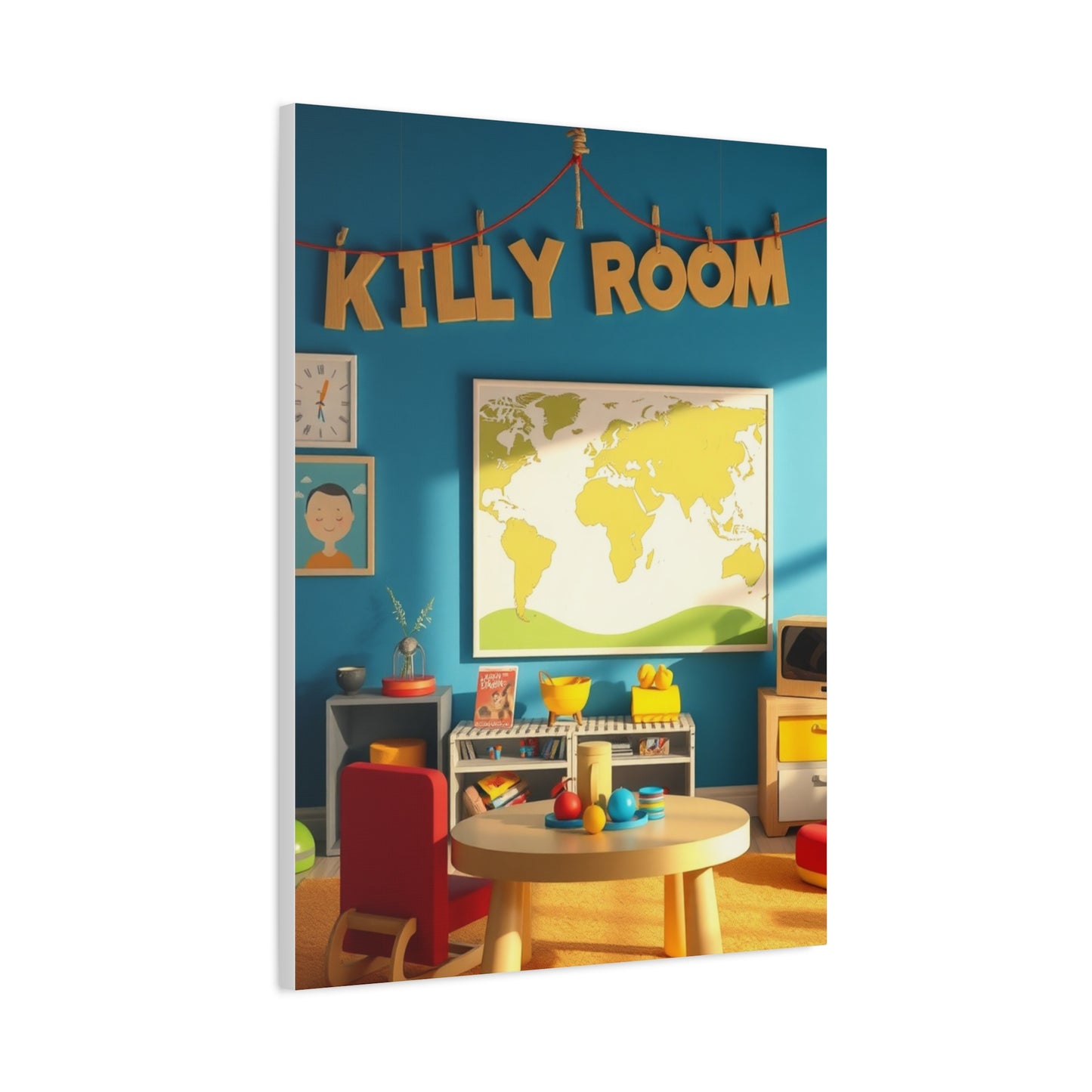 Collection Kids Playroom Art Wall Art & Canvas Print
