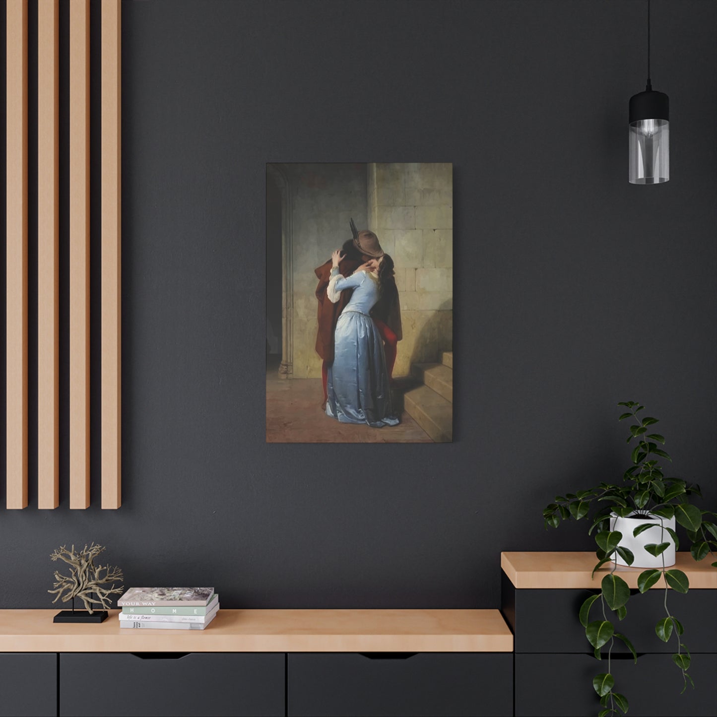 Couple Kissing Wall Art & Canvas Prints