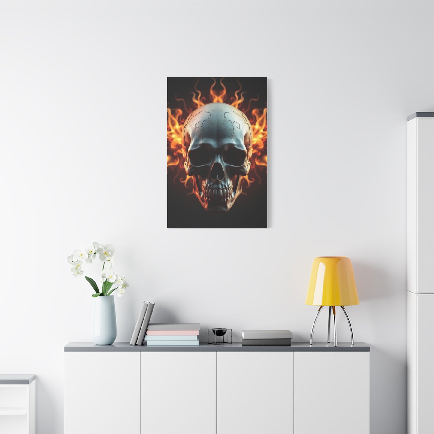 Exquisite Crania Display Wall Art & Canvas Print