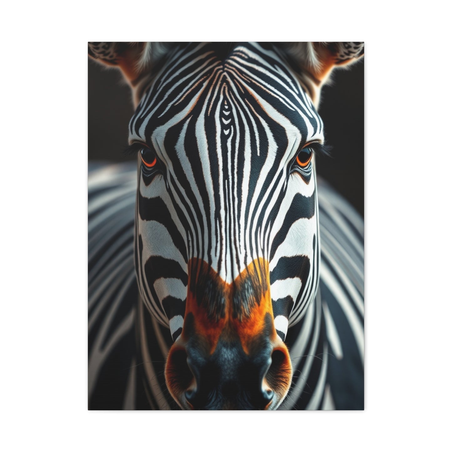 Zebra Art Refined Canvas Wall Art & Canvas Print