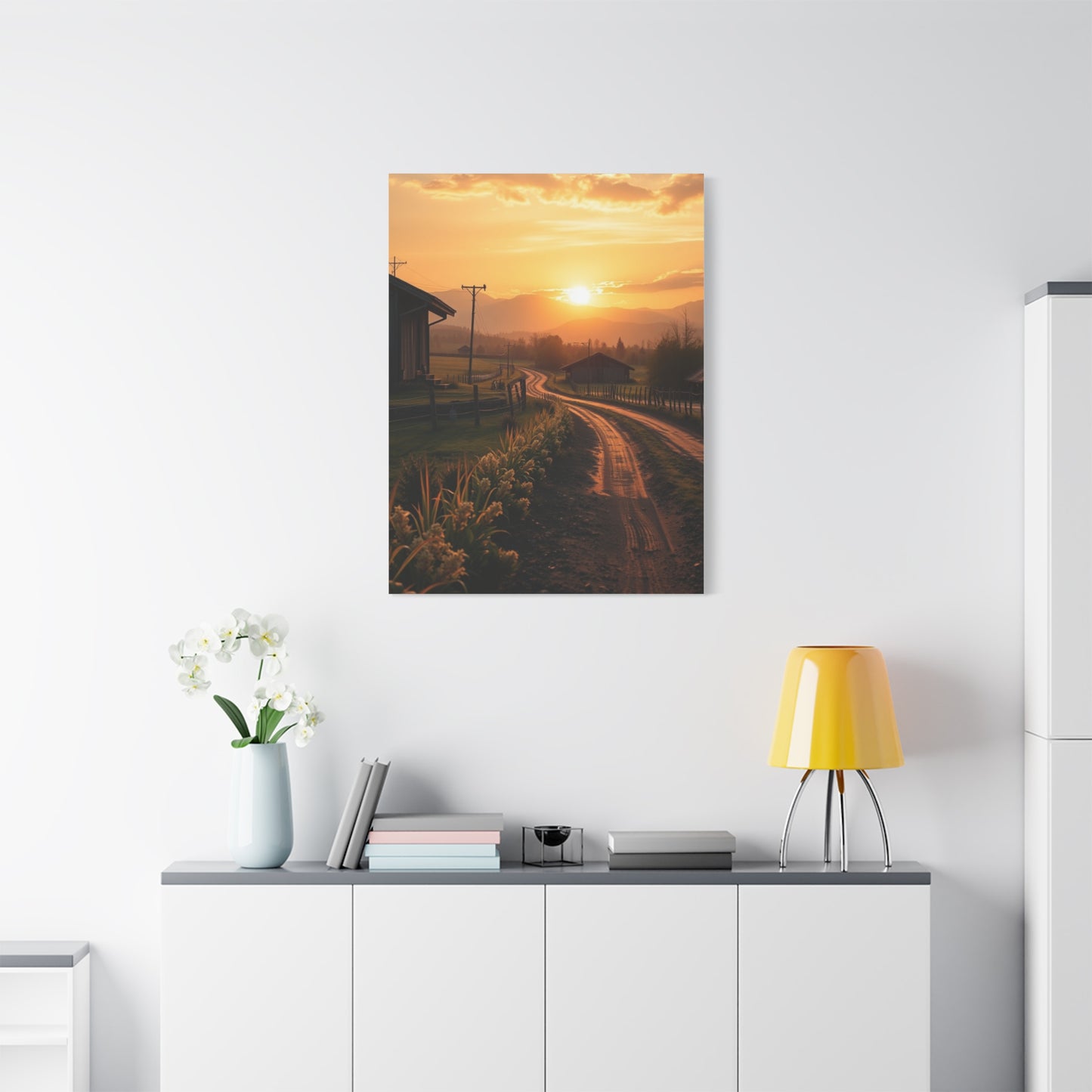 Tranquil Pastures Canvas Wall Art & Canvas Print