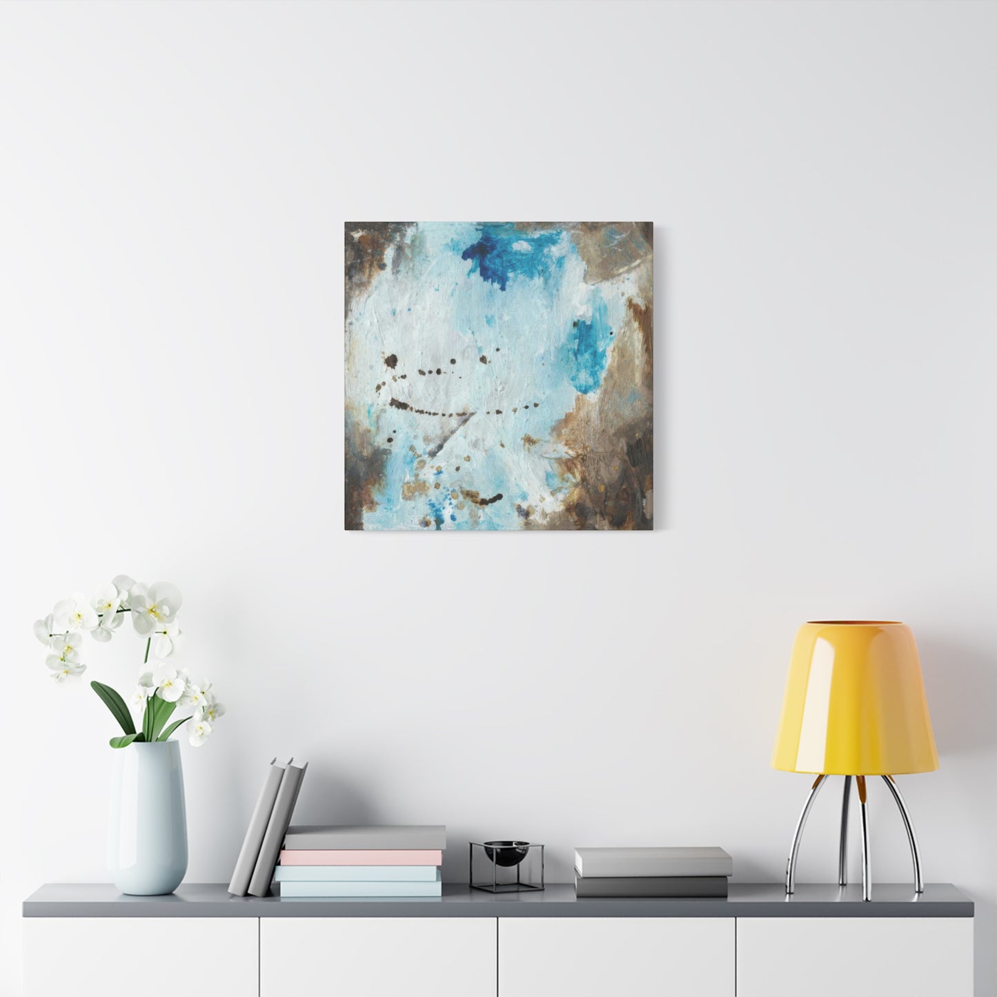 Joyce Combs Blue Cliff Wall Art & Canvas Prints