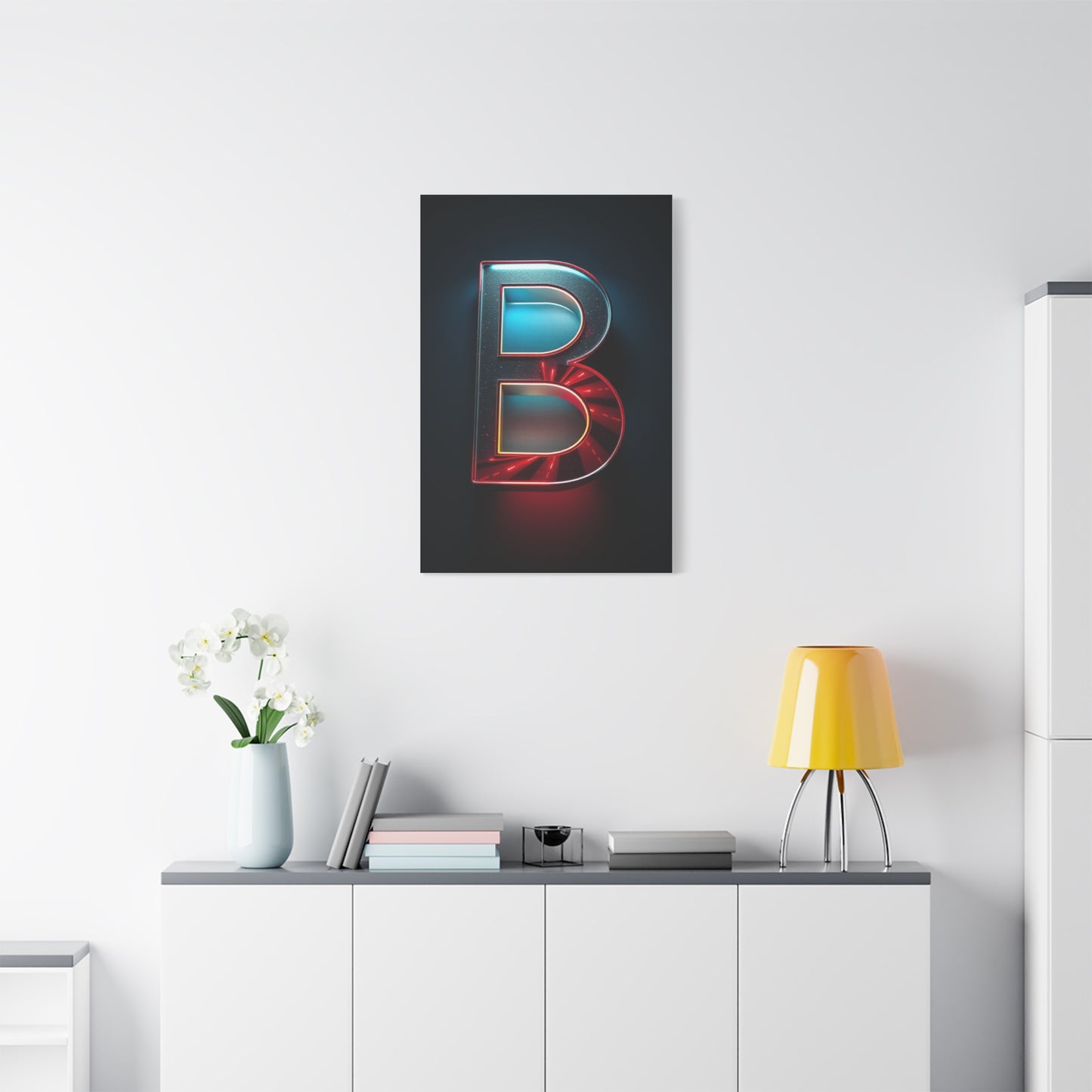 Alphabet & Letter Art Luxury Canvas Wall Art & Canvas Print