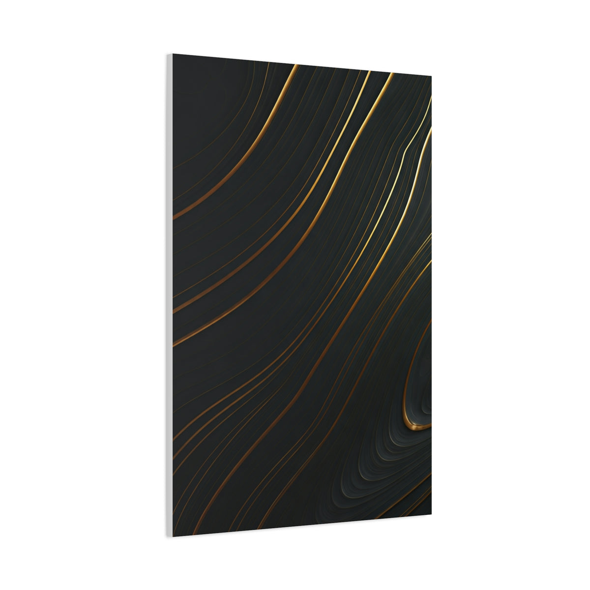 Golden Trace Minimalist Wall Art & Canvas Prints