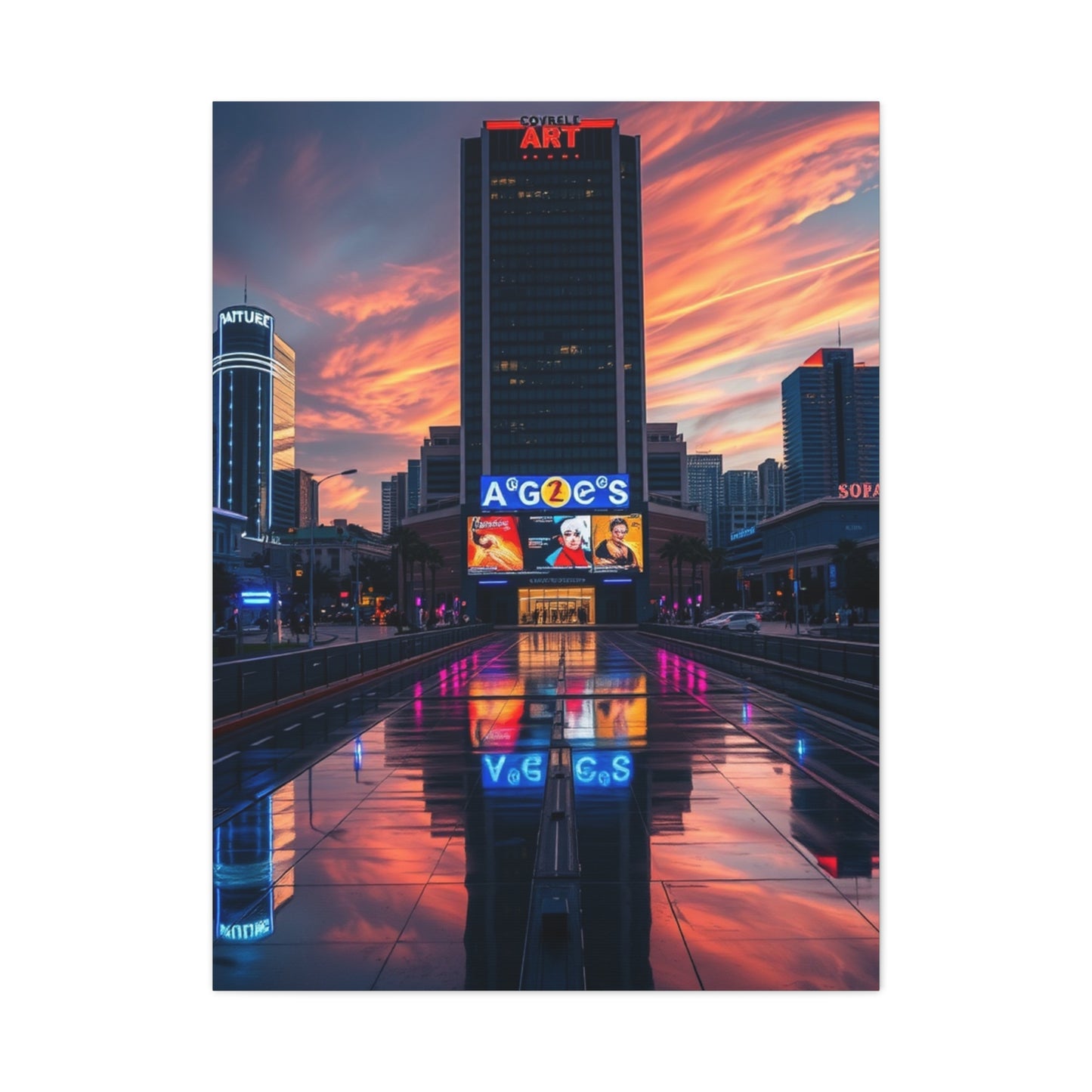 Los Angeles Art Supreme Canvas Wall Art & Canvas Print