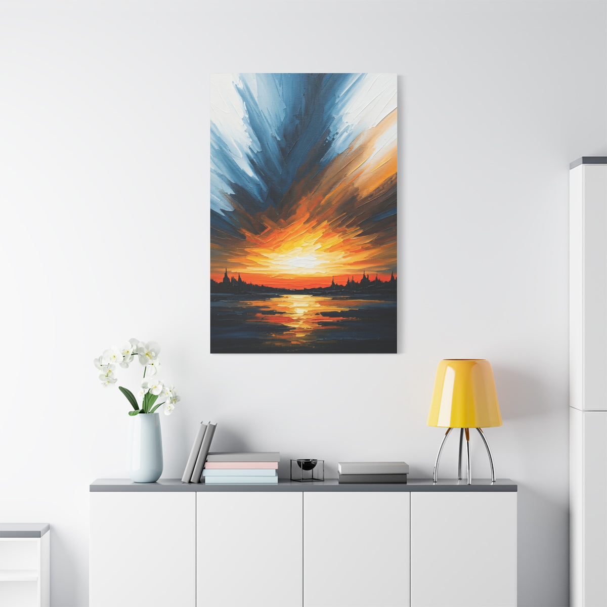 Dramatic Sunset Burst Wall Art & Canvas Prints