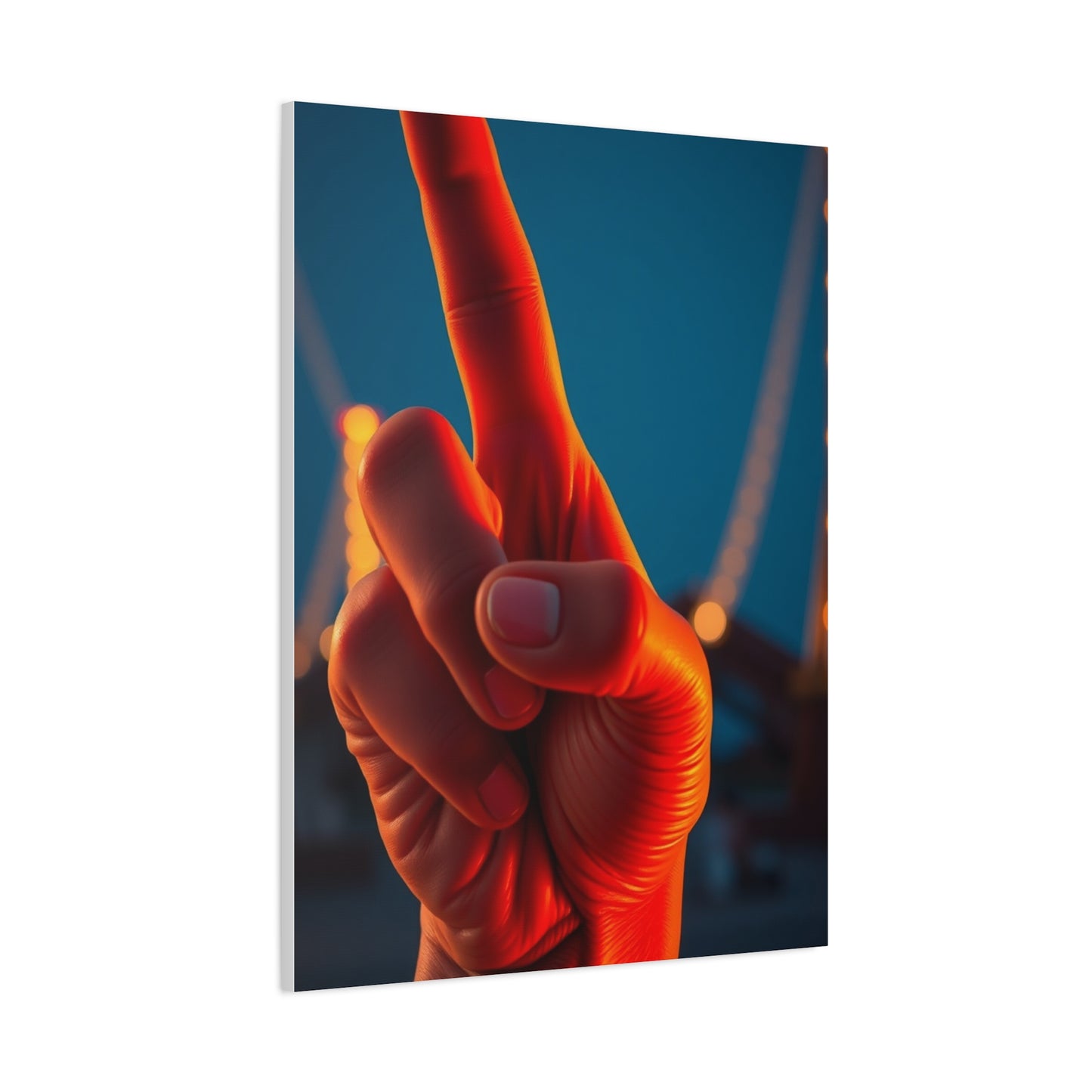 Peace Sign Art Luxury Canvas Wall Art & Canvas Print