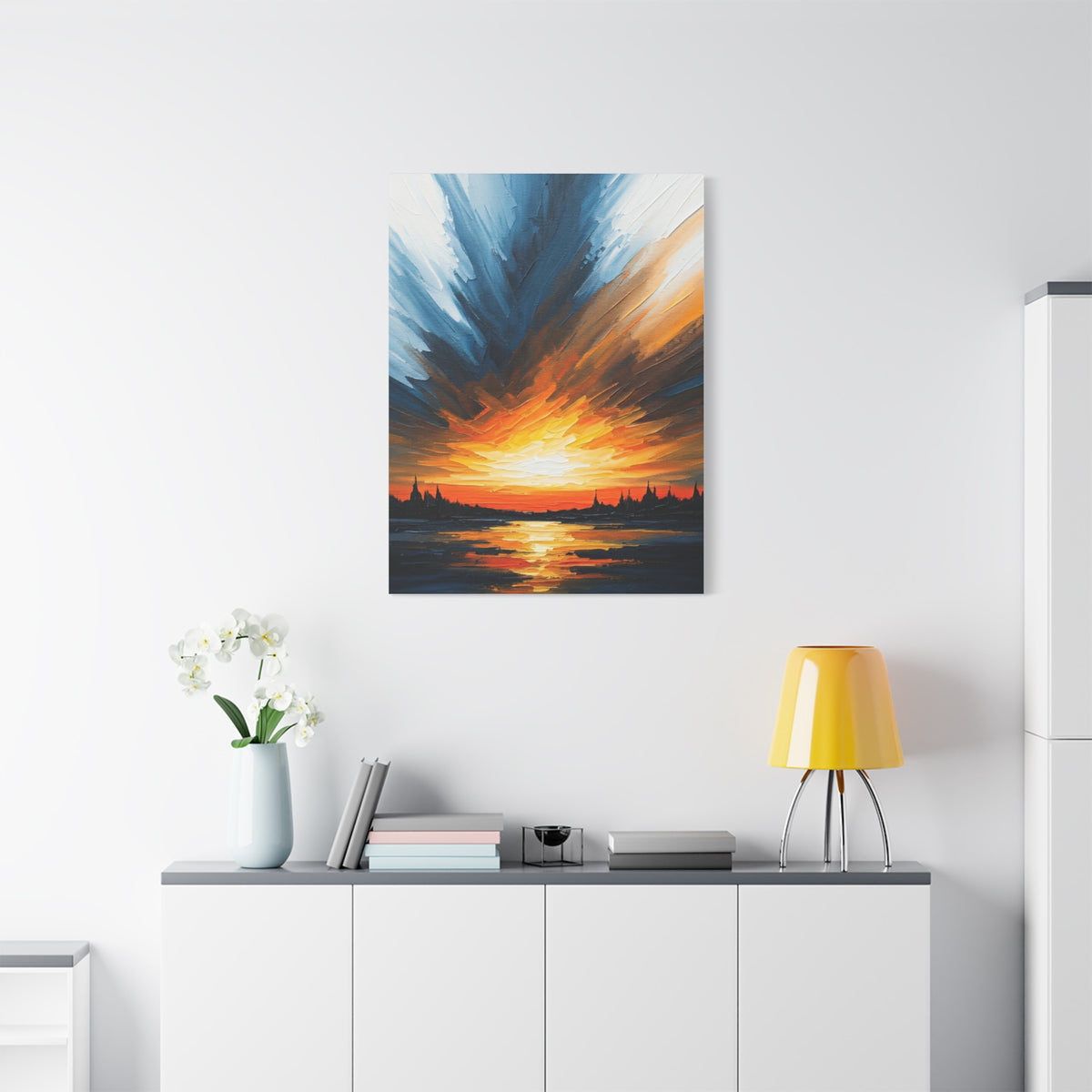 Dramatic Sunset Burst Wall Art & Canvas Prints