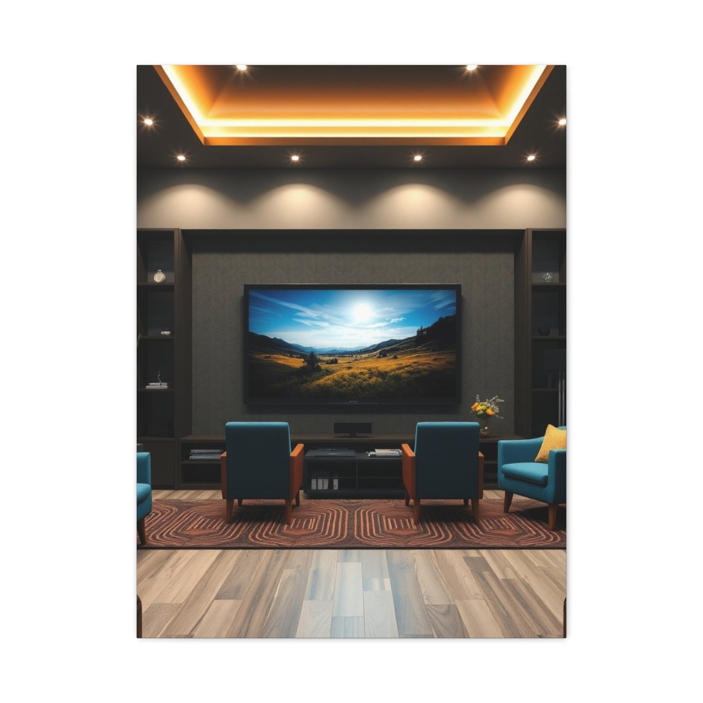 Collection Home Theatre Decor Art Wall Art & Canvas Print