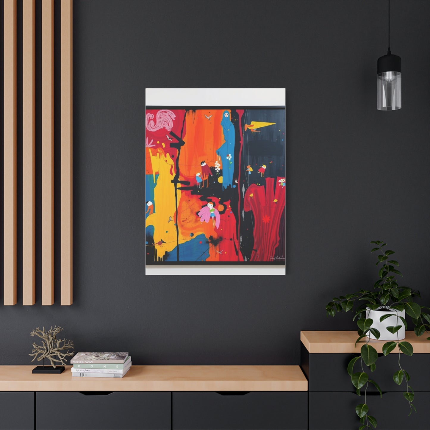 Jared Hankins Abstract Art Supreme Canvas Wall Art & Canvas Print