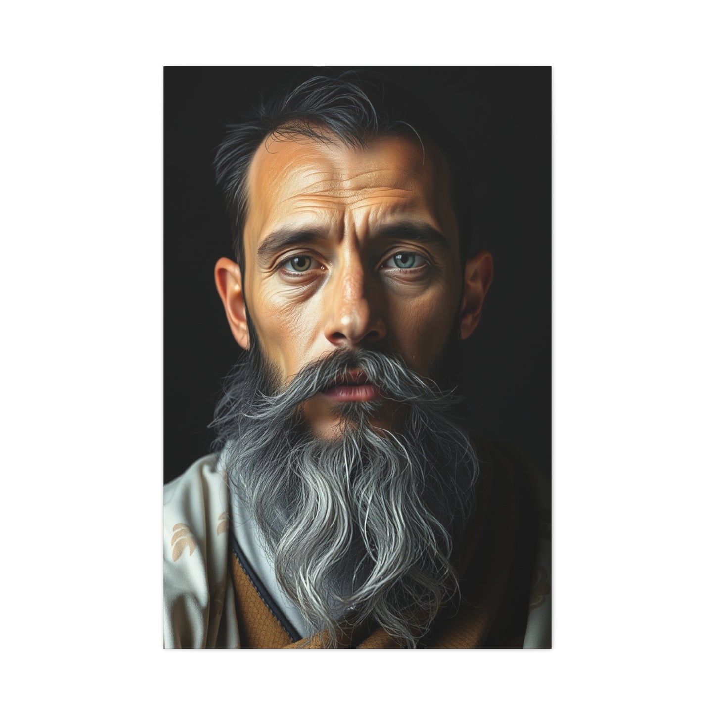 Elite Charcoal, Onyx, and Ivory Art Vision Wall Art & Canvas Print