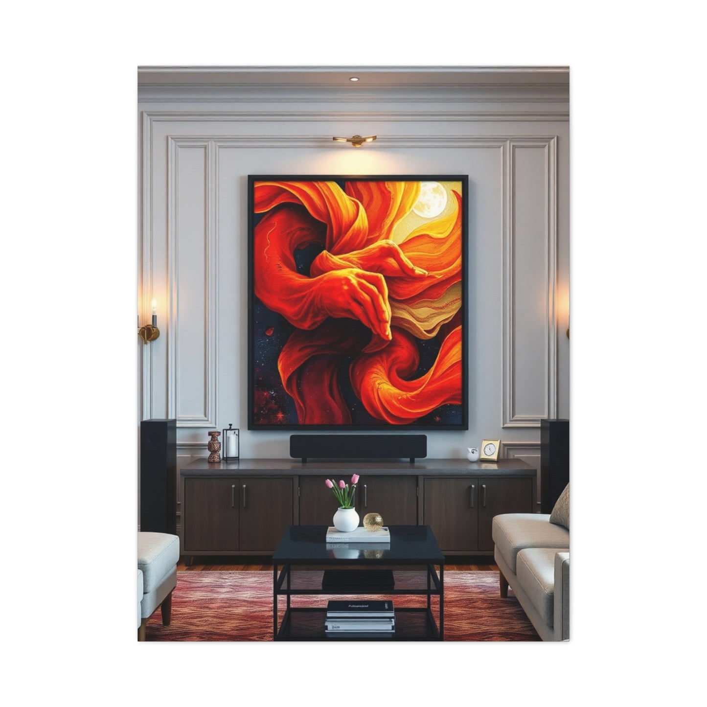 Vision Home Theatre Decor Art Art Wall Art & Canvas Print