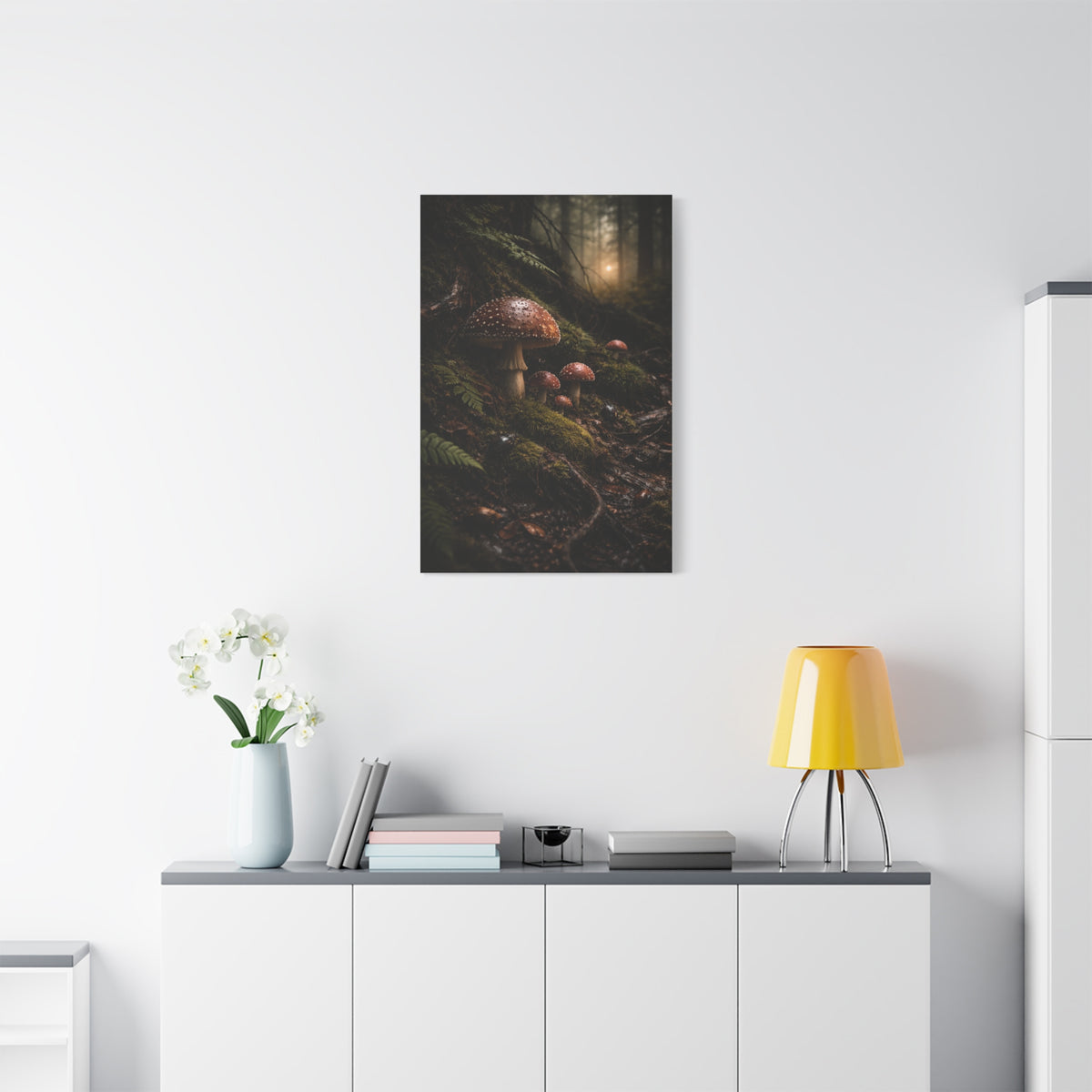 Dark Goblincore Forest Floor Wall Art & Canvas Print