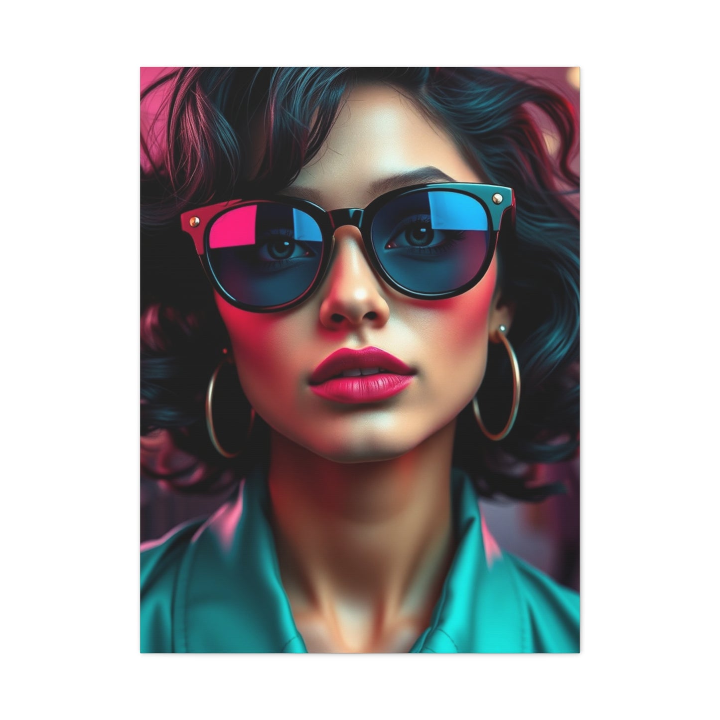 Chic Vibrance Canvas