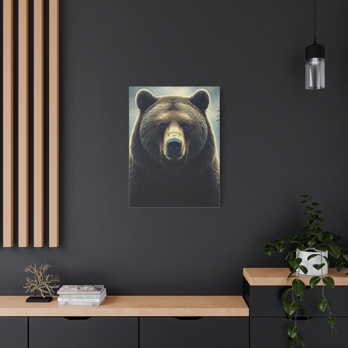 Soft Daylight Bear Portrait Wall Art & Canvas Prints