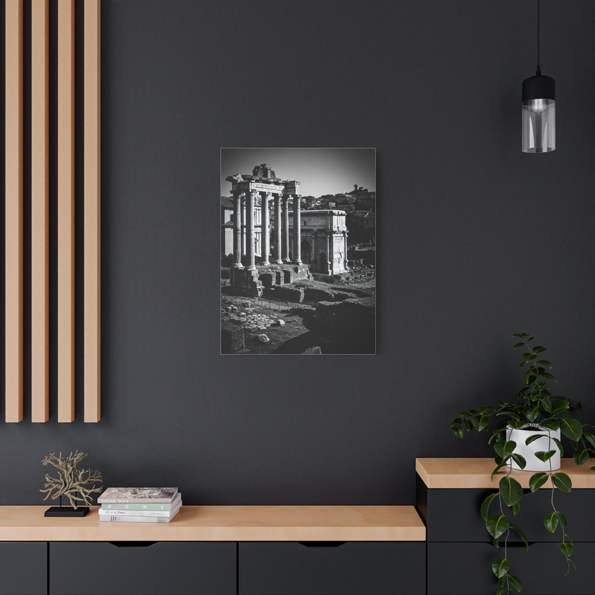 Roman Forum Ruins Architectural Heritage Wall Art & Canvas Prints