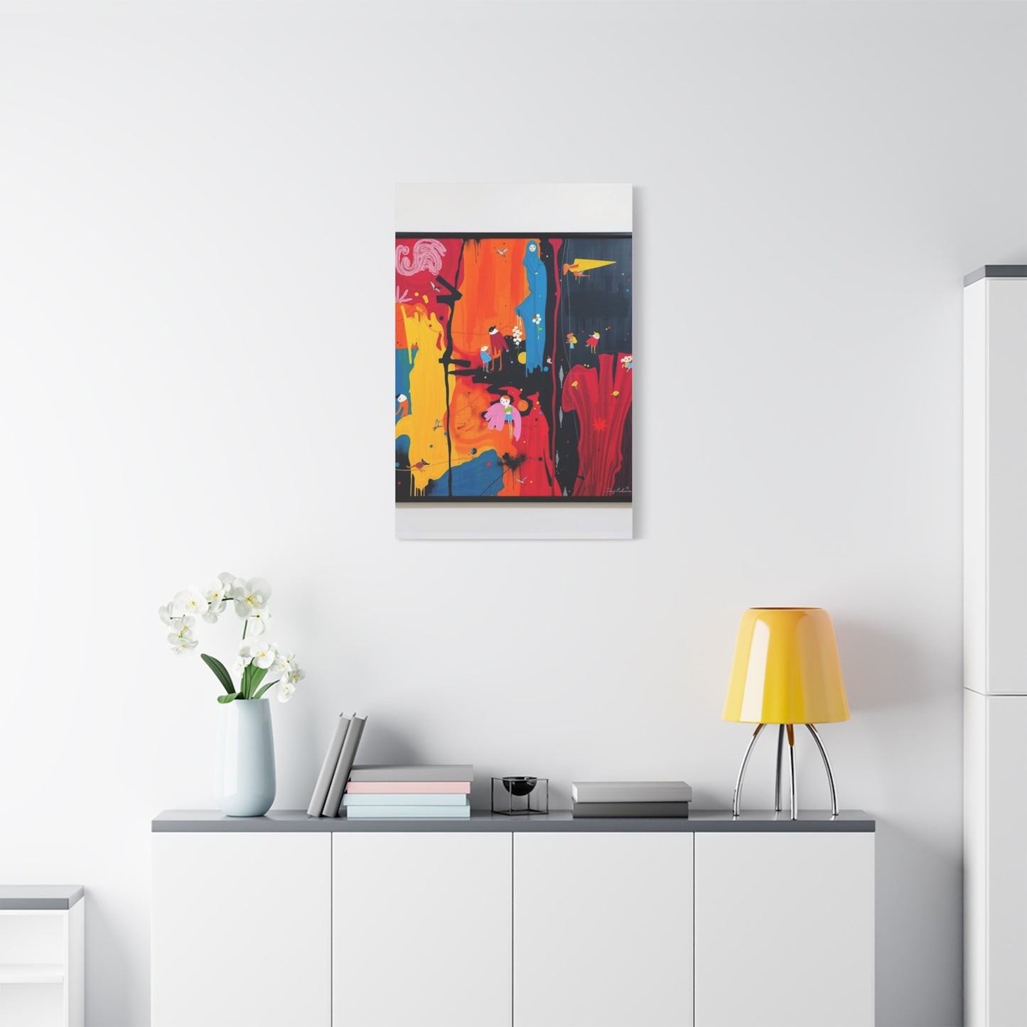 Jared Hankins Abstract Art Supreme Canvas Wall Art & Canvas Print