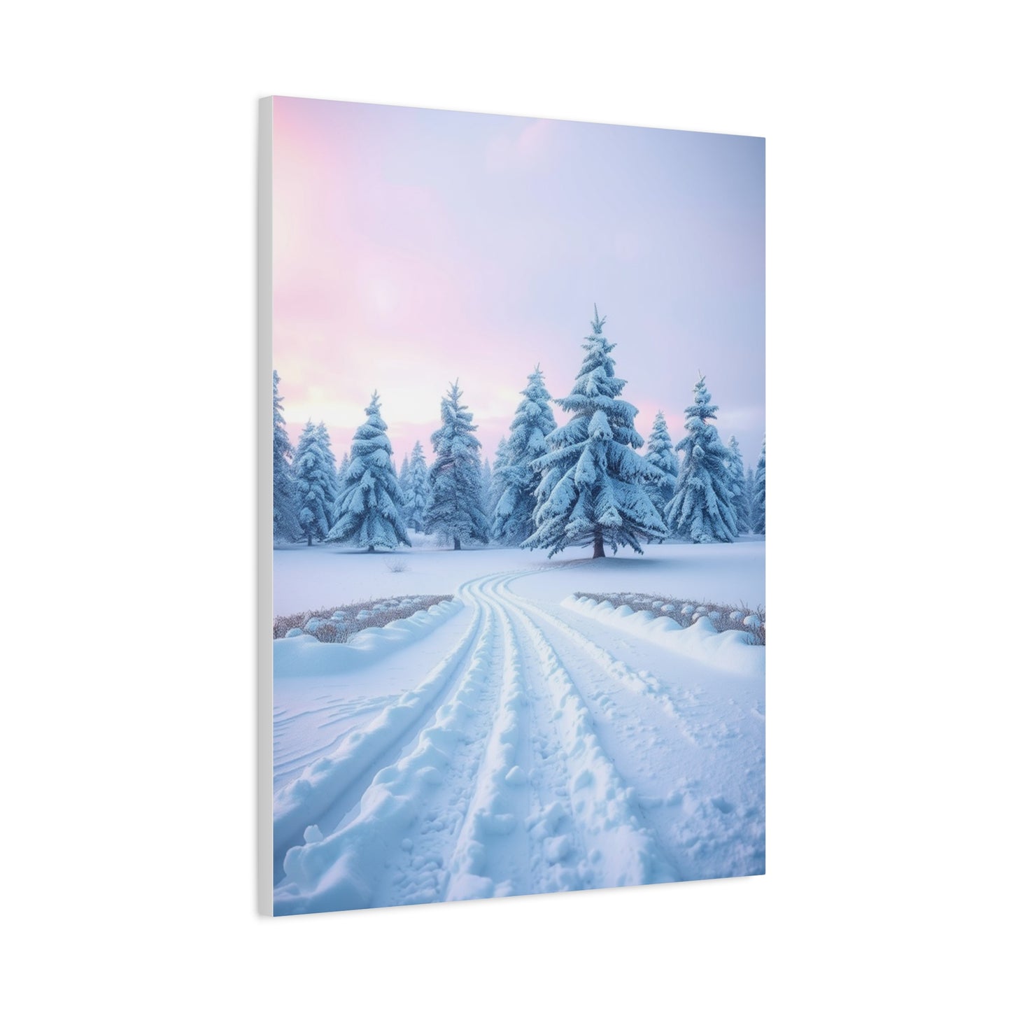 Majestic Winter Horizon Wall Art & Canvas Print