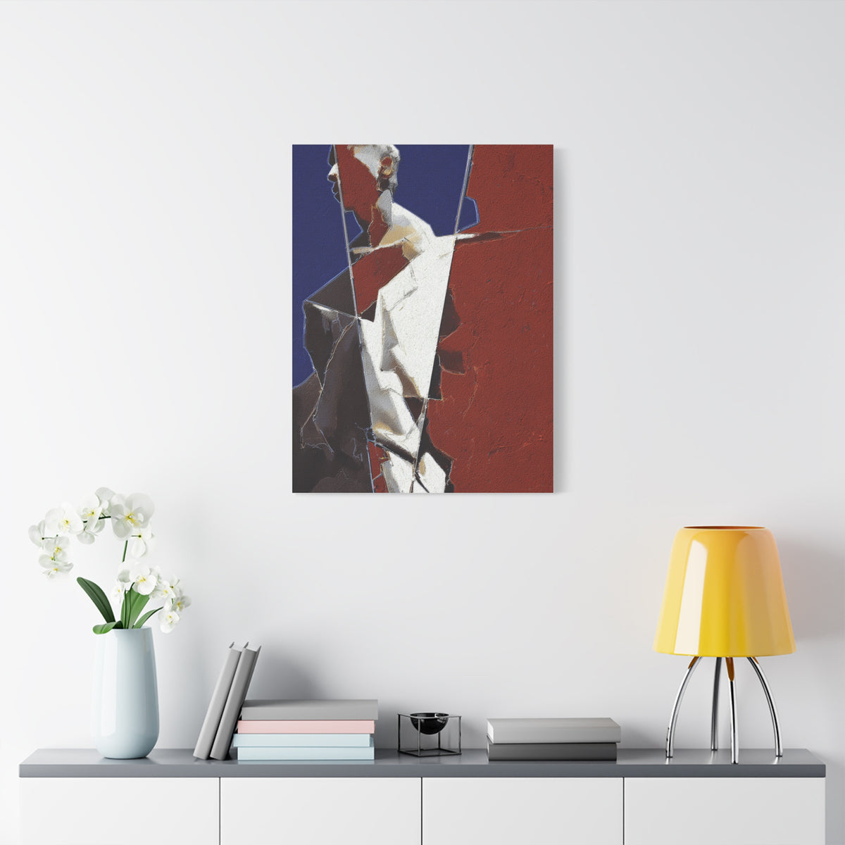 Fragmented Classical Sculpture Abstract Wall Art & Canvas Print