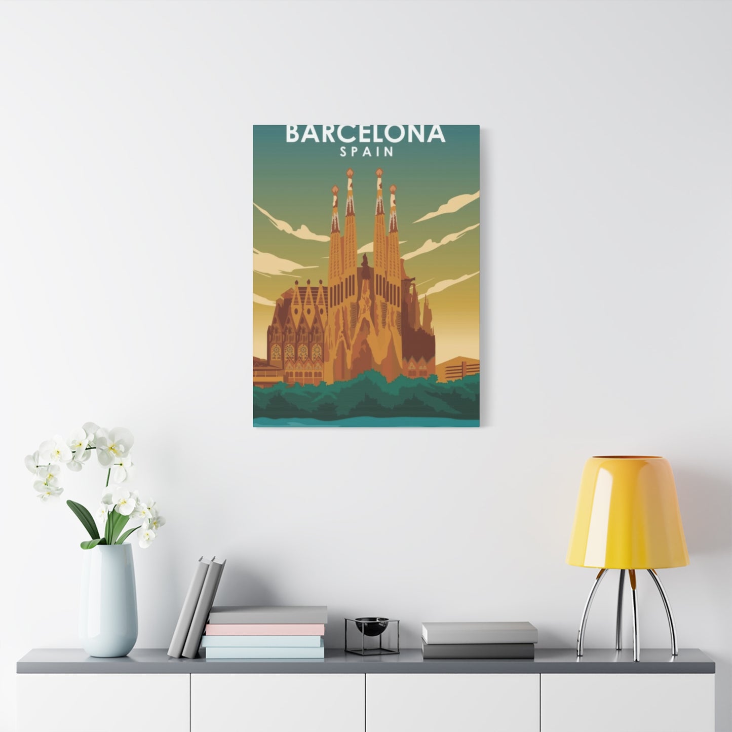 Barcelona Spain Wall Art & Canvas Prints