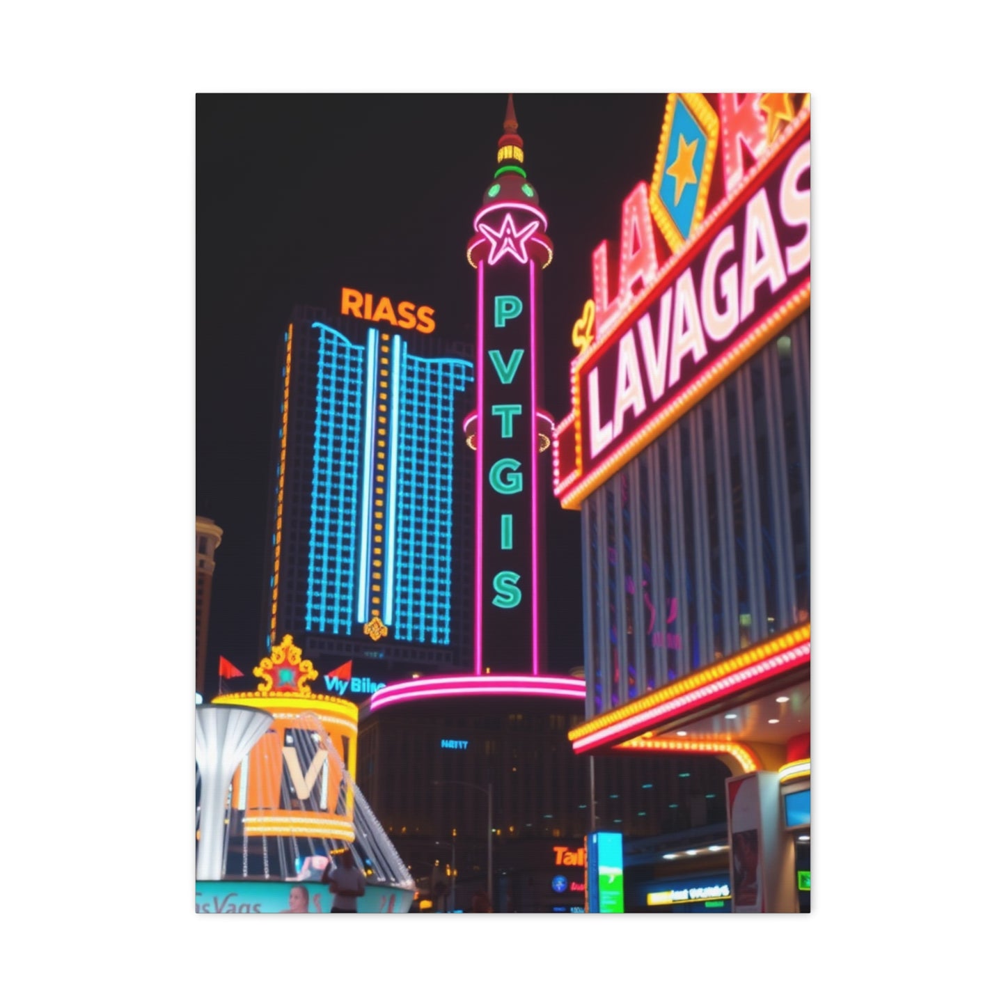 Collection Las Vagas Art Wall Art & Canvas Print